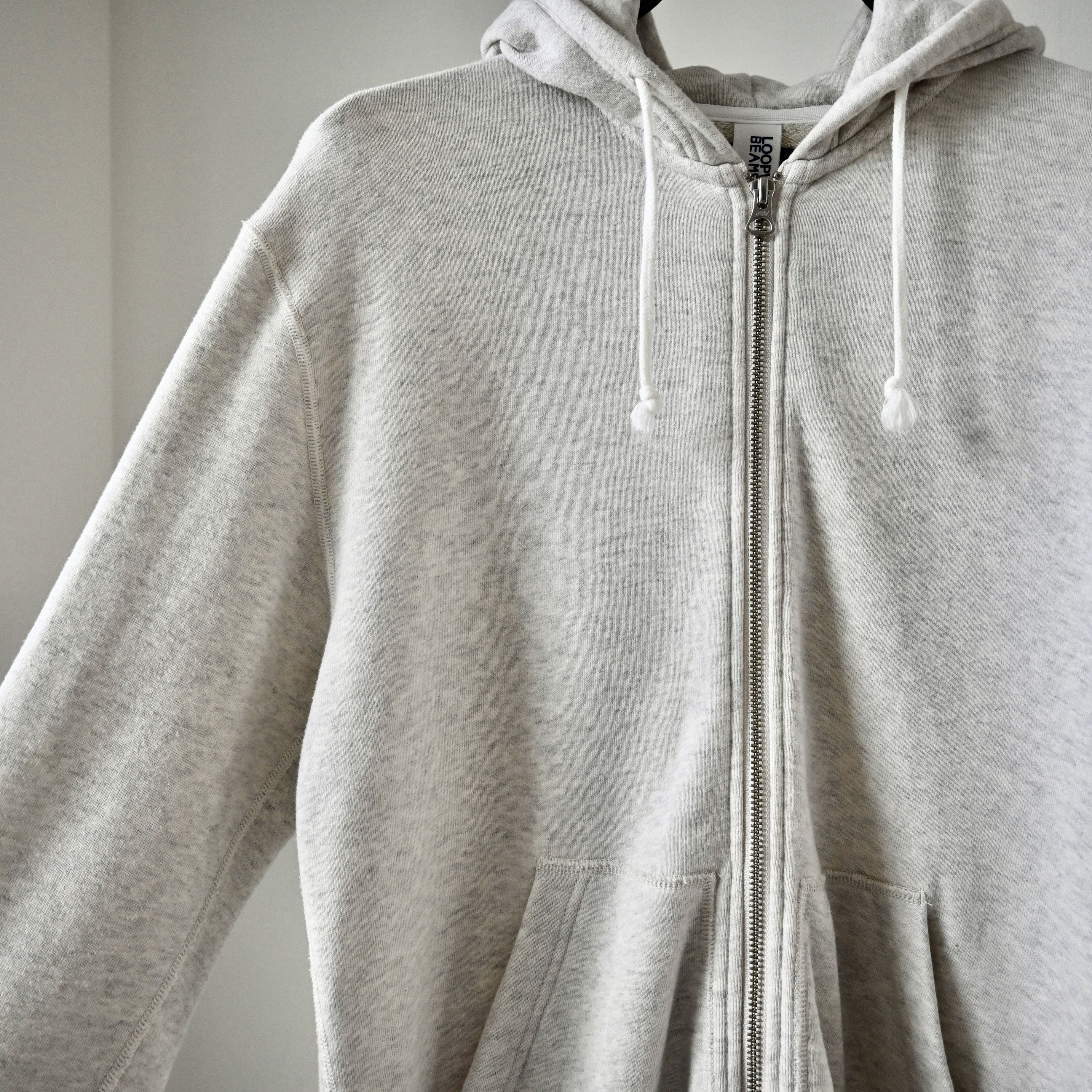 Beams Plus × Loopwheeler Beams Plus x Loopwheeler zip hoodie, oatmeal, made in Japan Size US L / EU 52-54 / 3 - 7 Thumbnail