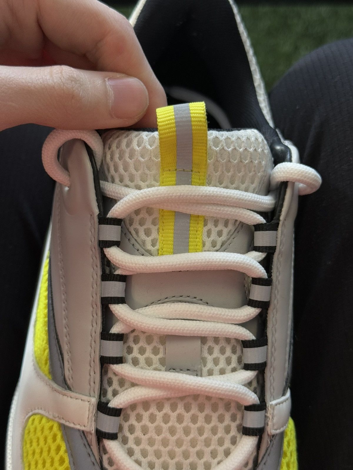 Dior Dior B22 Yellow White Sneakers Size 43EU/10US Size US 10 / EU 43 - 12 Thumbnail