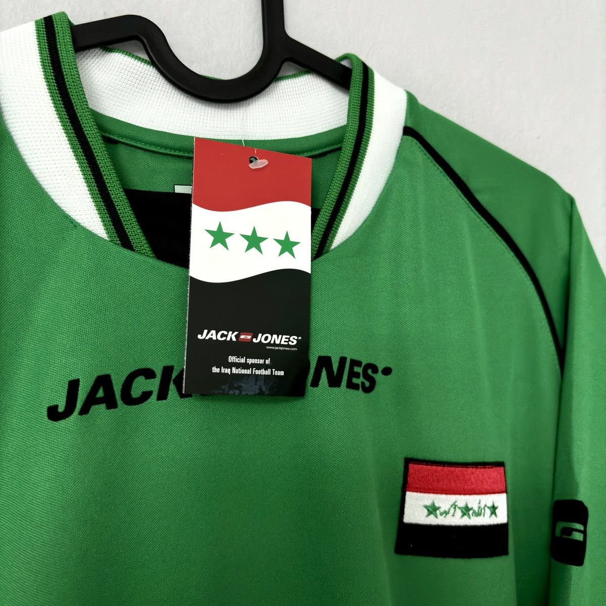 Jack & Jones × Vintage NEW 2004 2006 Iraq National Away Kit Soccer