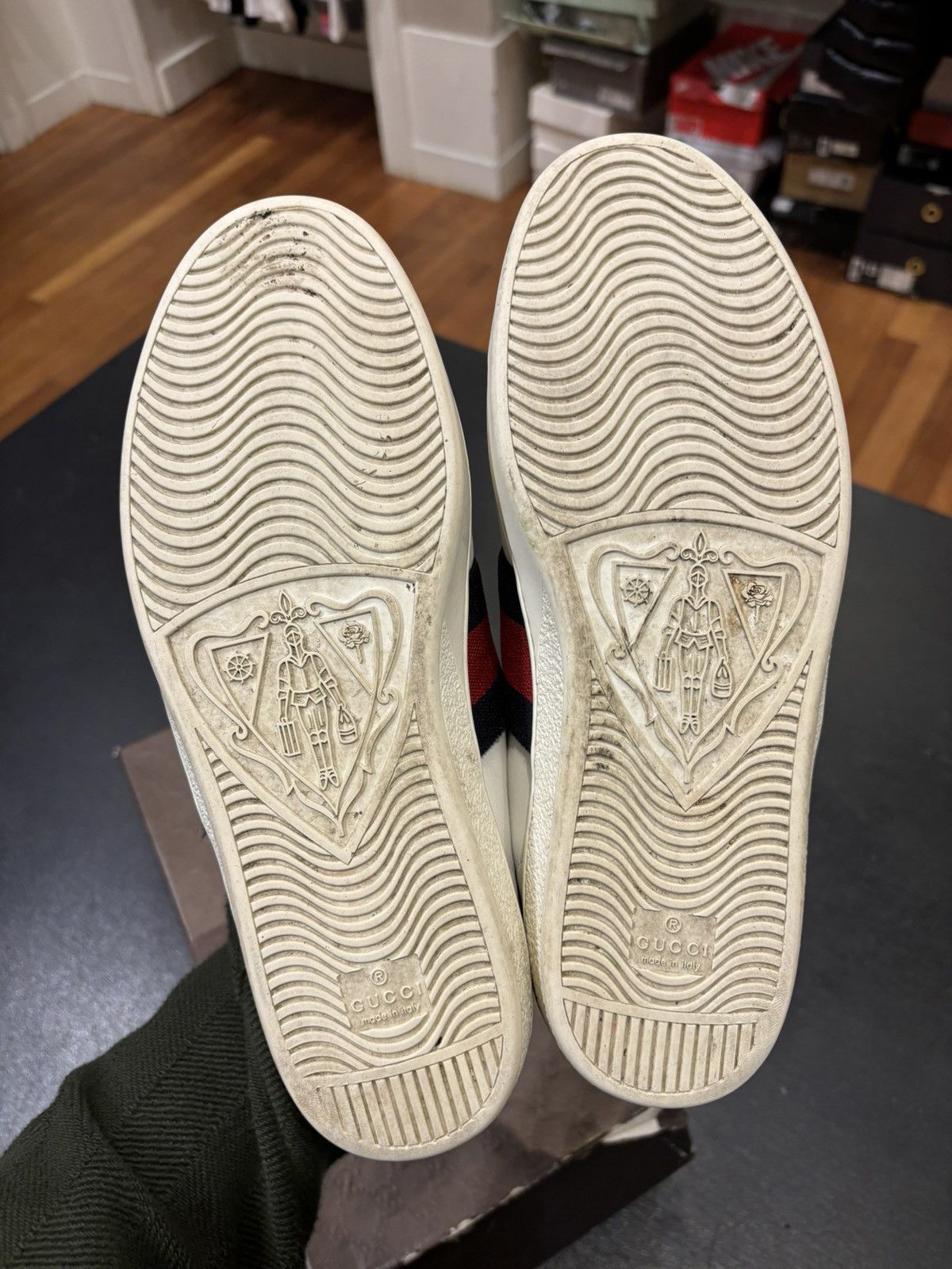 Gucci Gucci Slip On Low Sneakers Size US 8.5 / EU 41-42 - 5 Thumbnail