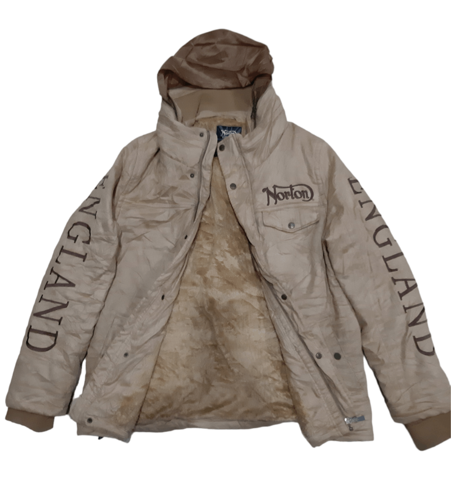 Norton Vintage Norton England 1898 King Of Motorcycle Jacket Hoodie Size US L / EU 52-54 / 3 - 5 Thumbnail