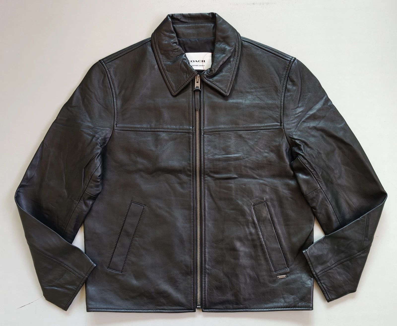 Coach Leather Jacket FTP 5048