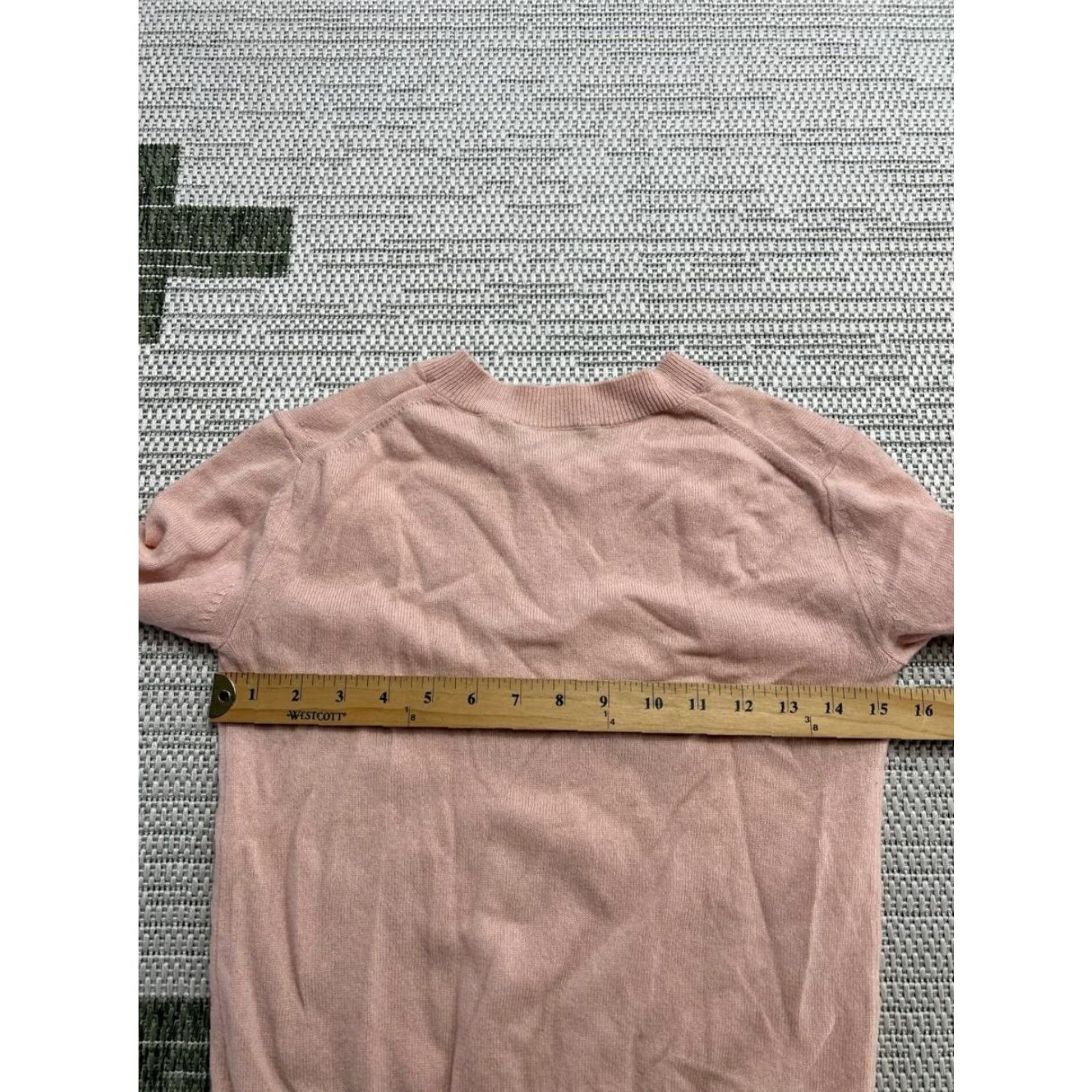 Everlane Everlane Cashmere Lantern Sleeve Sweater Womens XS Pink Tight Knit Relaxed Warm Pullover Crew Neck Puff Sleeve Casual Womens Clothing Size XS / US 0-2 / IT 36-38 - 6 Thumbnail