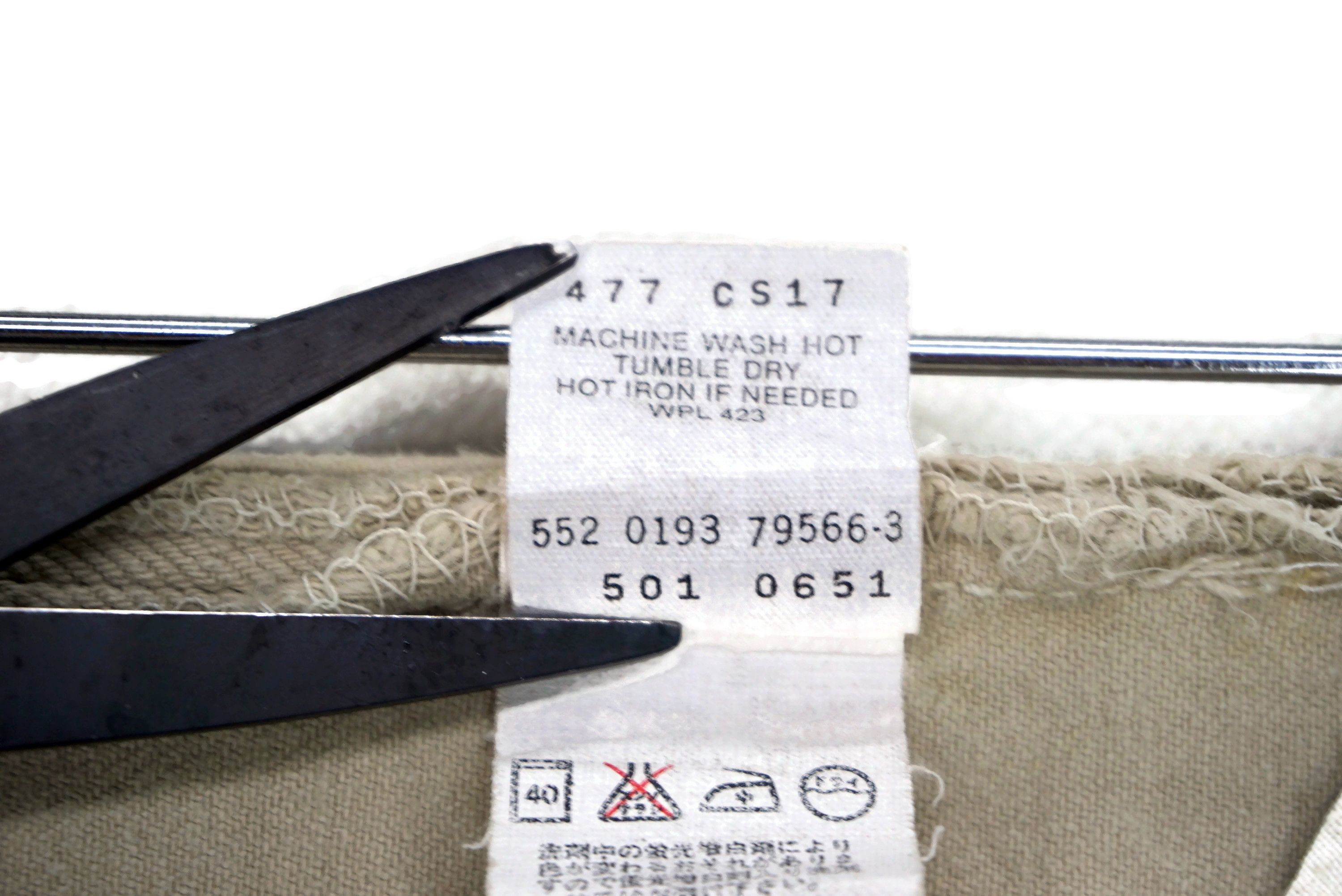 Levi's Vintage Levi's 501-0651 Jeans Size W29xL25.5 Cropped Denim Size US 29 - 18 Thumbnail