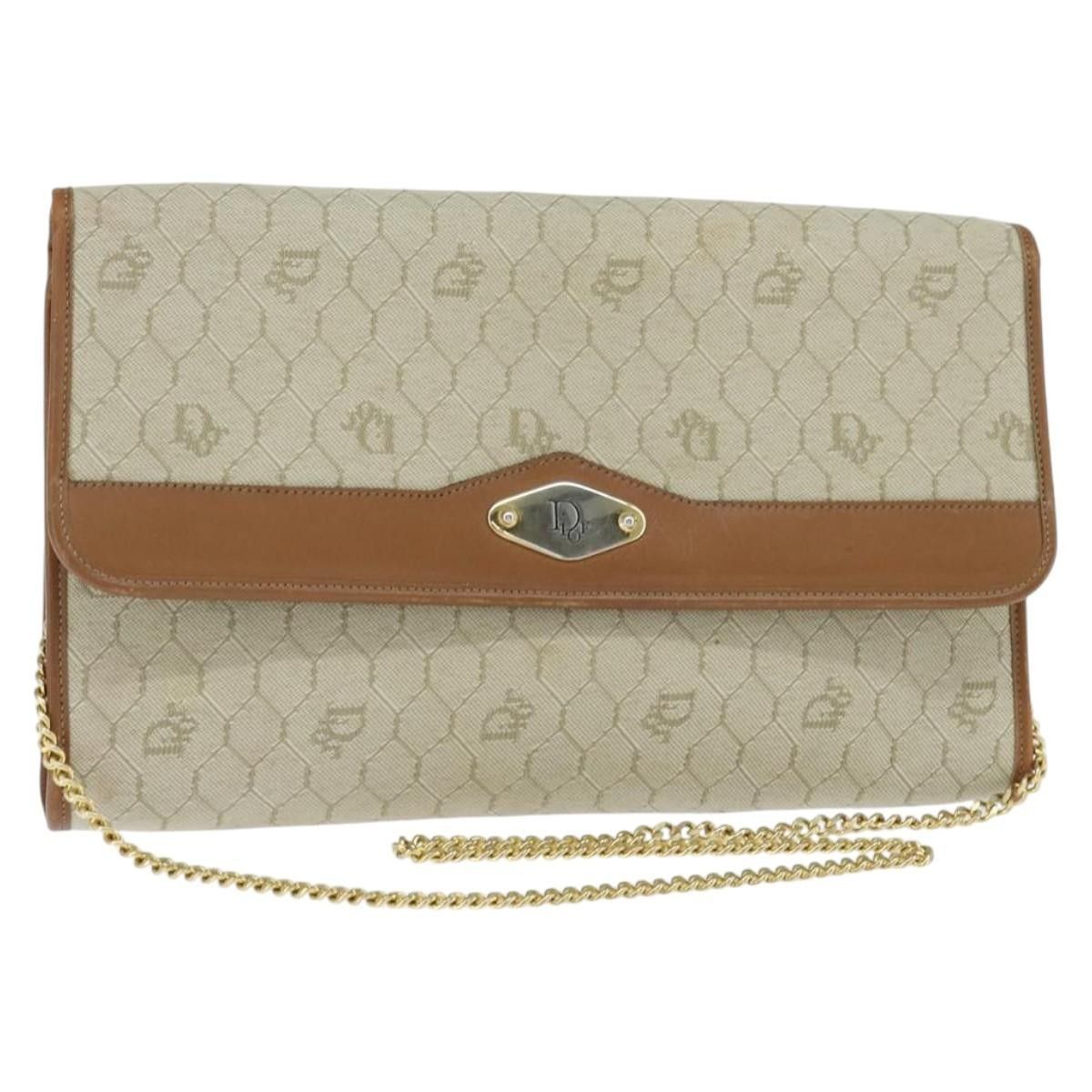 Dior Christian Dior Vintage Honeycomb chain Canvas Size ONE SIZE - 1 Thumbnail