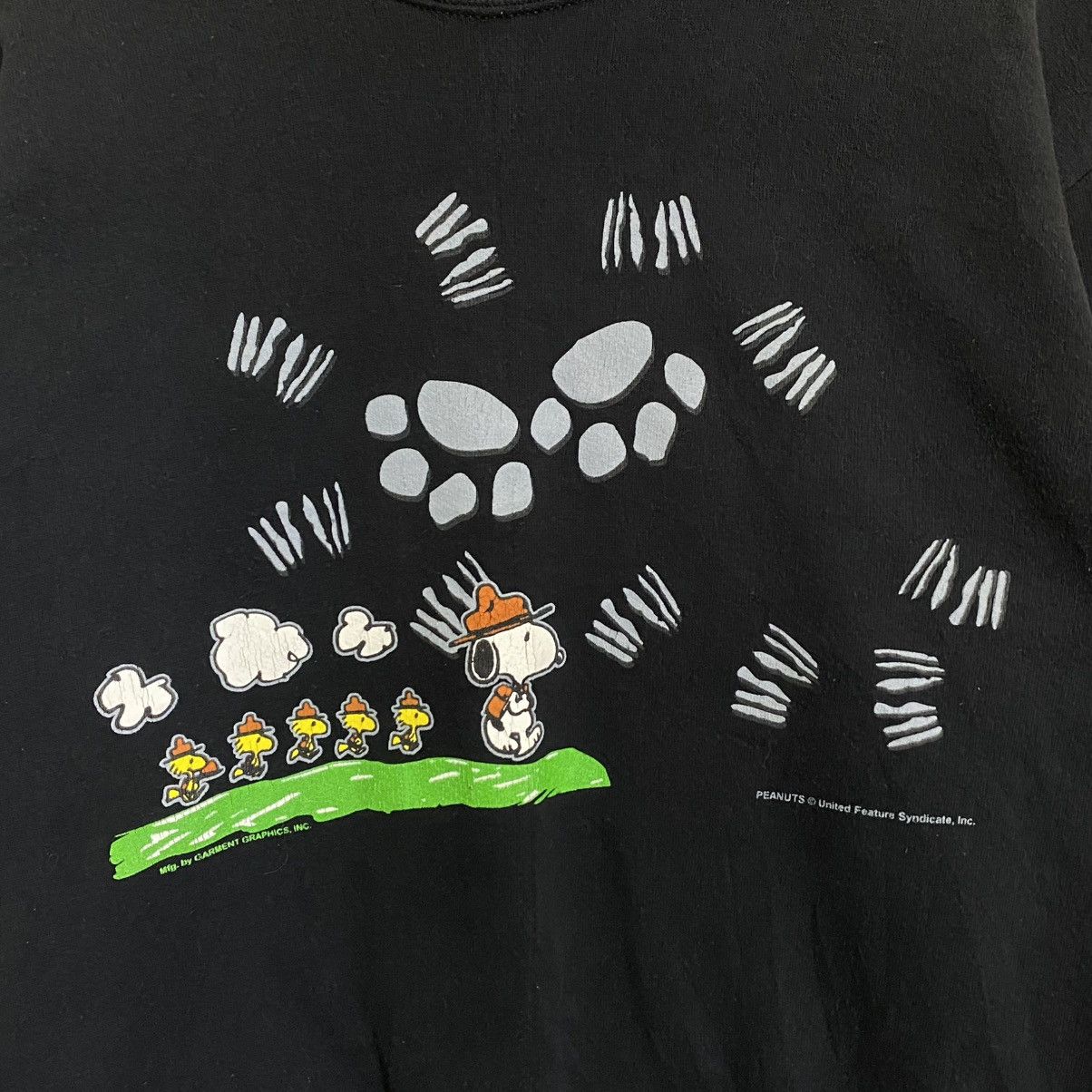 Peanuts Vintage 90s Peanuts Big Logo Crewneck Sweatshirt Size US M / EU 48-50 / 2 - 7 Thumbnail