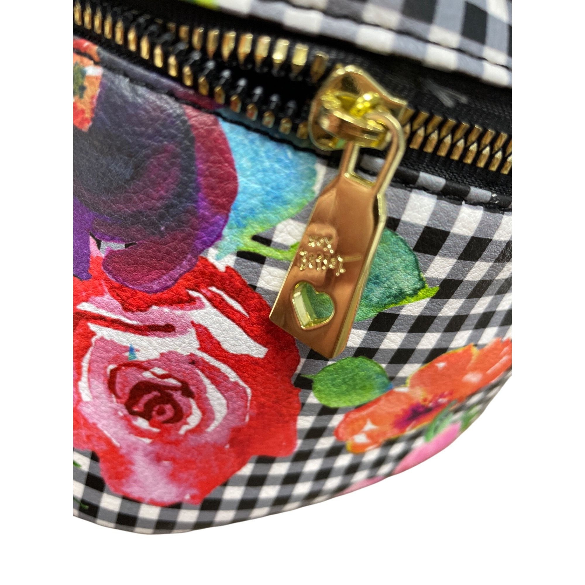 Betsey Johnson Betsey Johnson Wms floral cosmetic carrier bow Handbag SKU 9 Size ONE SIZE - 5 Thumbnail