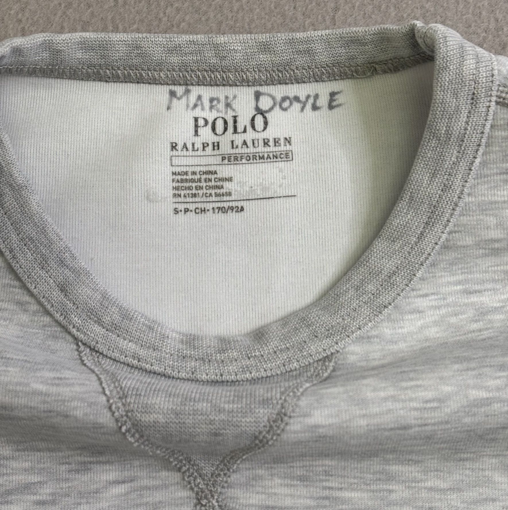 Polo Ralph Lauren Polo Ralph Lauren gray sweatshirt small Size US S / EU 44-46 / 1 - 10 Thumbnail