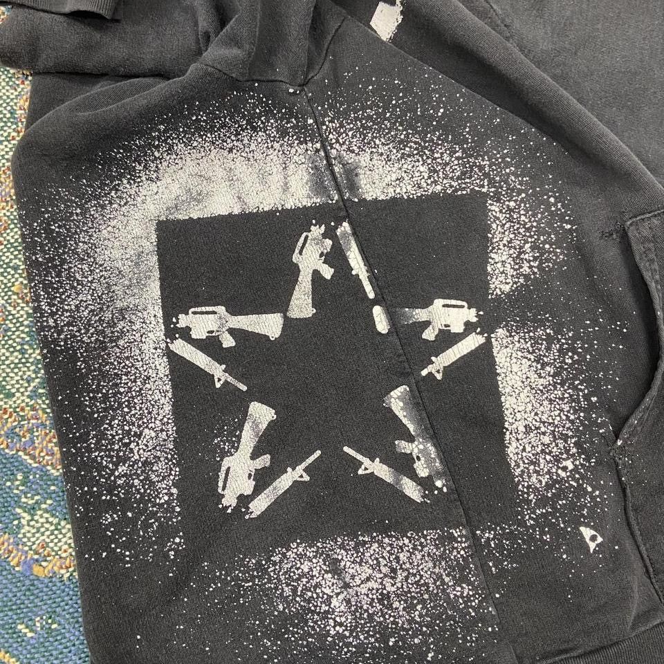 Vintage Vintage Anti-Flag Zip Up Hoodie Size US M / EU 48-50 / 2 - 4 Thumbnail
