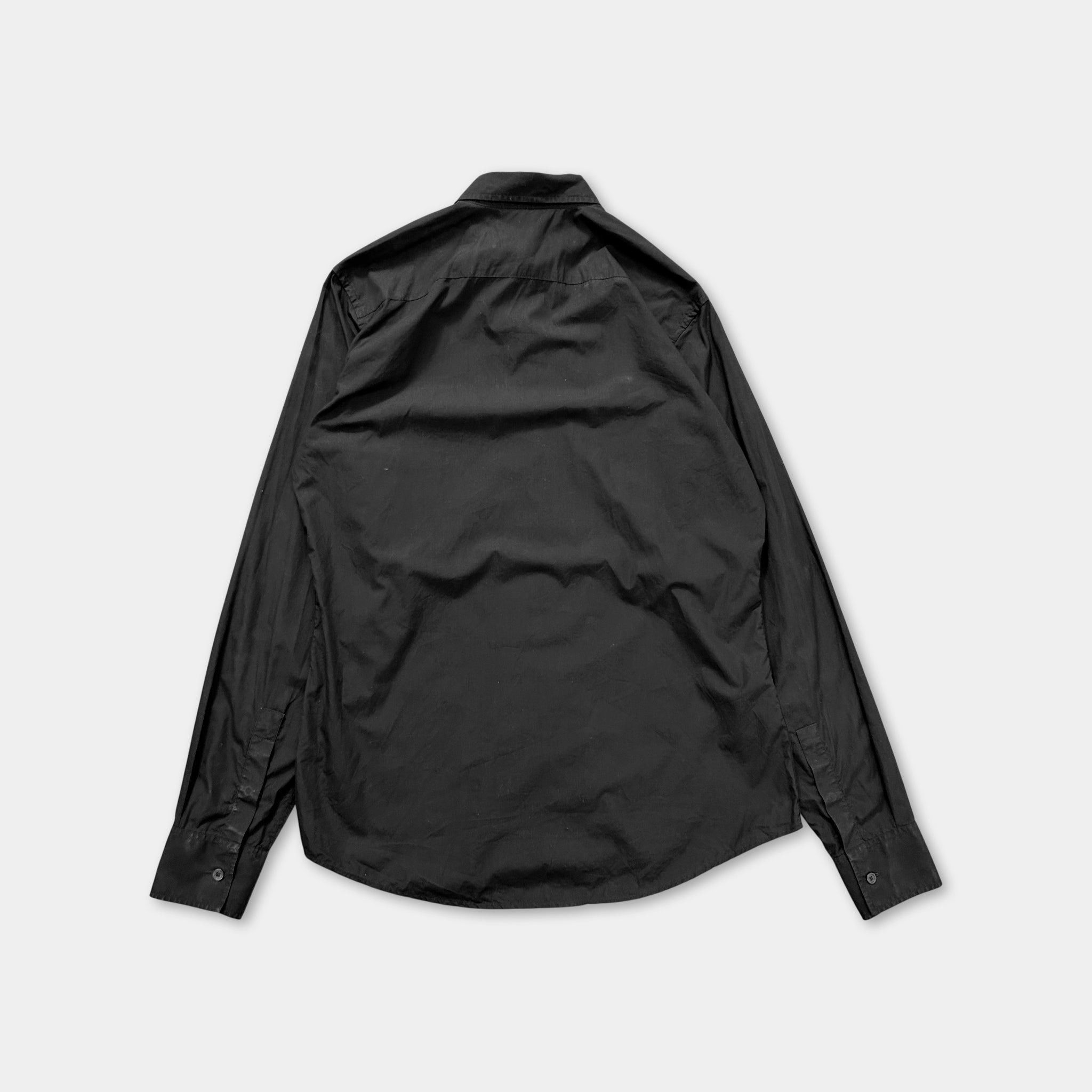 Givenchy Givenchy Logo Black Button-Up Shirt Size US M / EU 48-50 / 2 - 4 Thumbnail