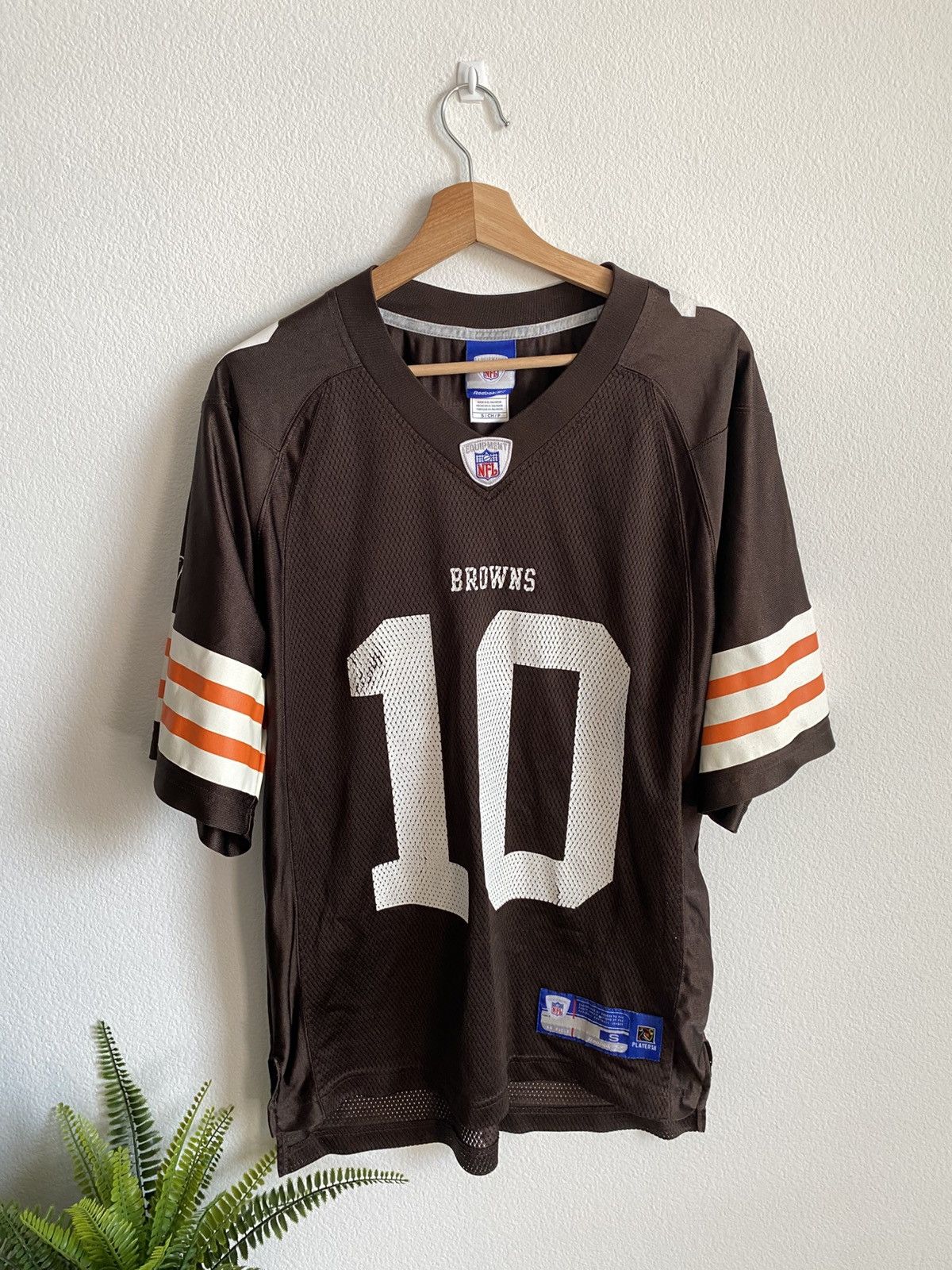 NFL Vintage Cleveland Browns #10 Brady Quinn Jersey Size US S / EU 44-46 / 1 - 1 Thumbnail