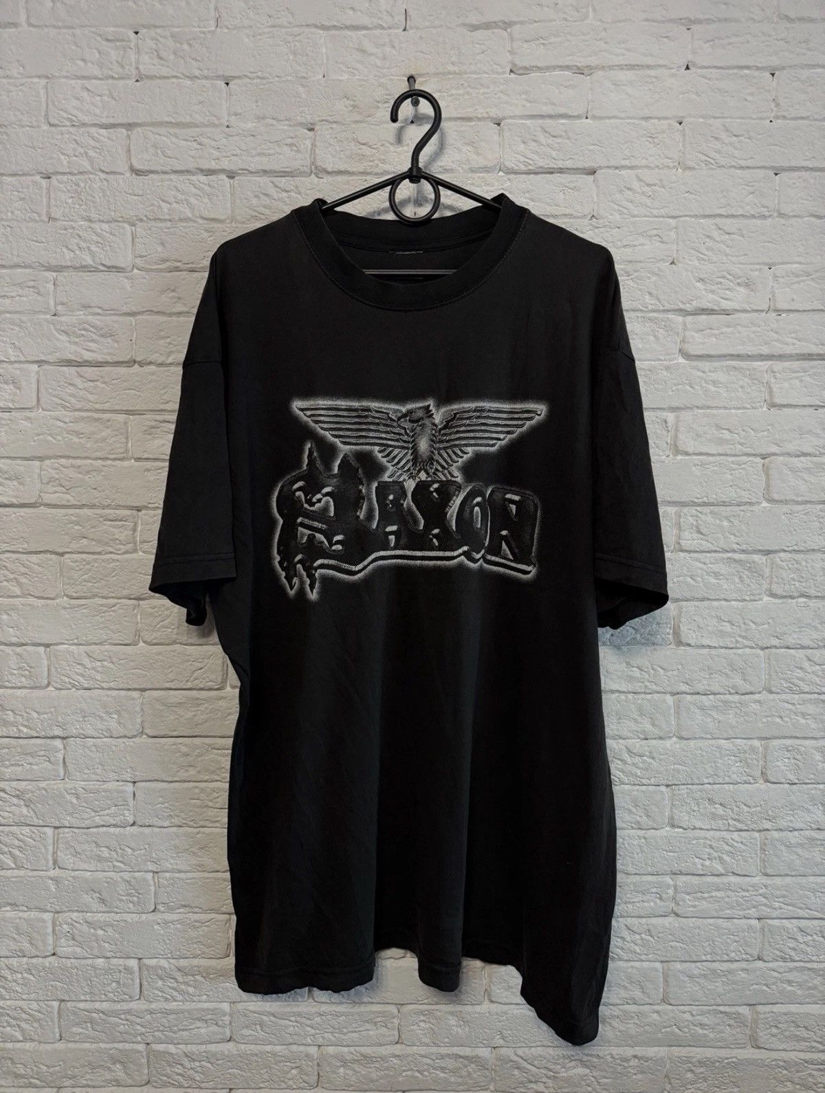 Other Vintage Saxon Merch Tshirt Tour 2001 Sz XL Size US XL / EU 56 / 4 - 1 Thumbnail