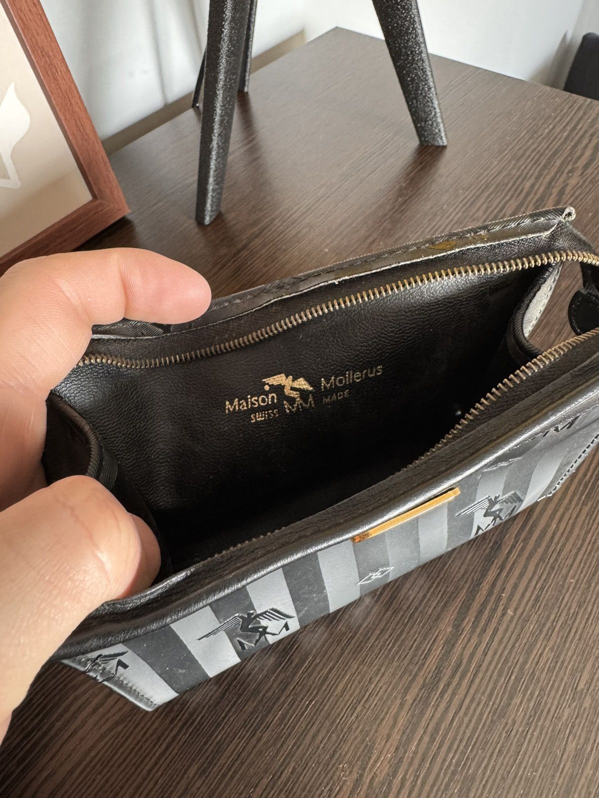 Maison Mollerus Maison Mollerus Leather wallet Size ONE SIZE - 6 Thumbnail