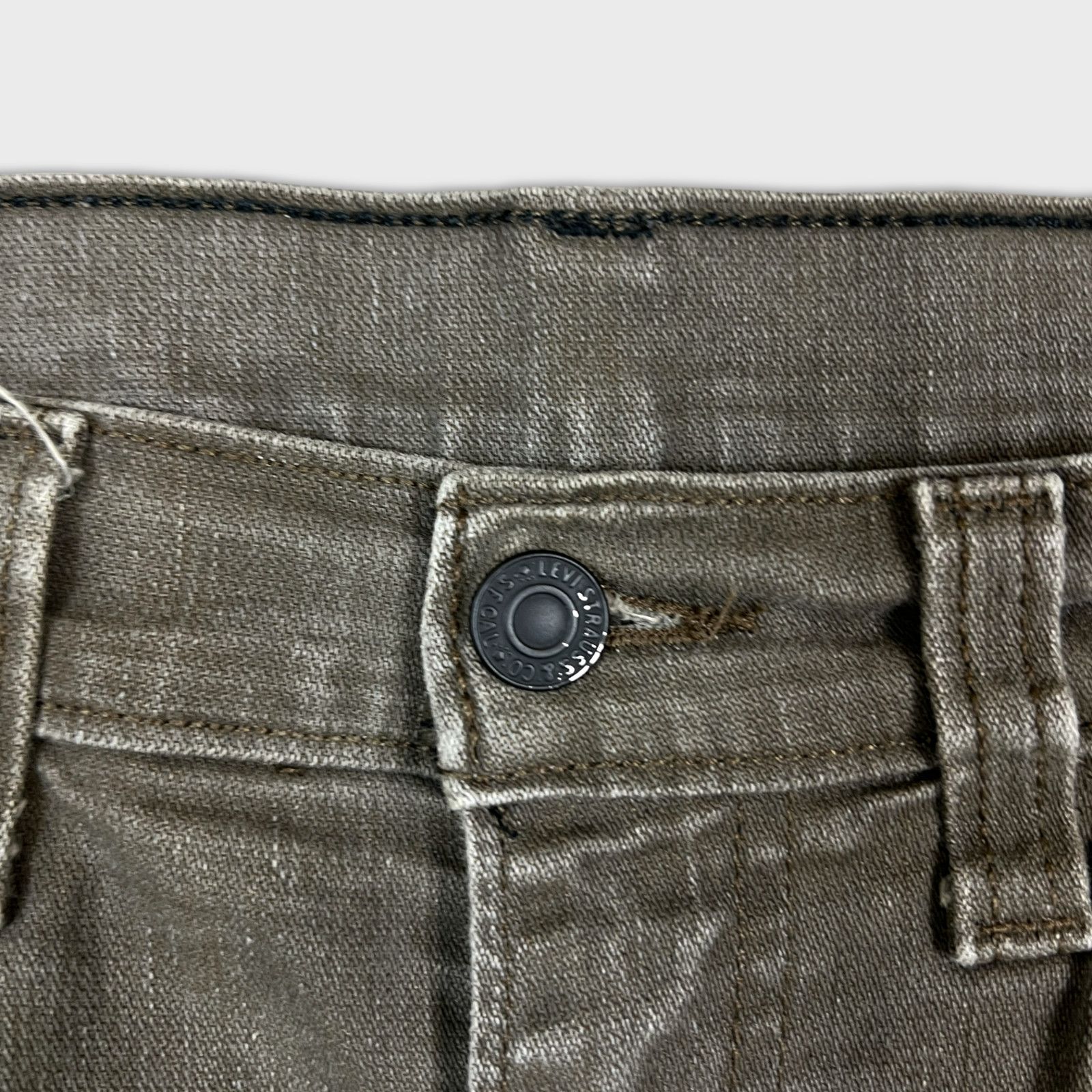 Levi's × Vintage Levi's 511 Jeans 33x30 Slim Fit Faded American Denim Pants Size US 33 - 3 Thumbnail