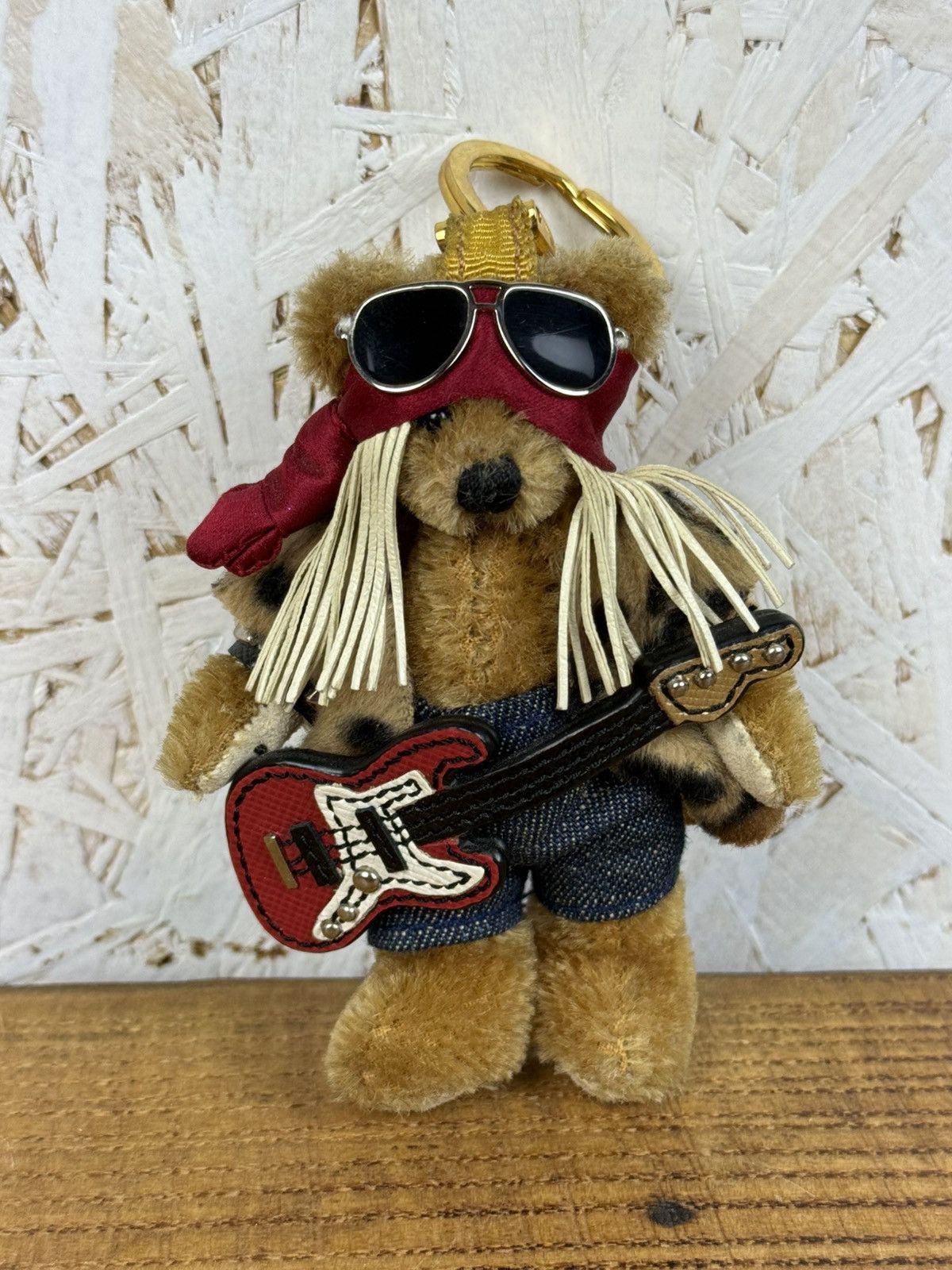 Prada Prada 2011 Limited Edition Guitar Rocker Bear Keyholder Size ONE SIZE - 1 Thumbnail