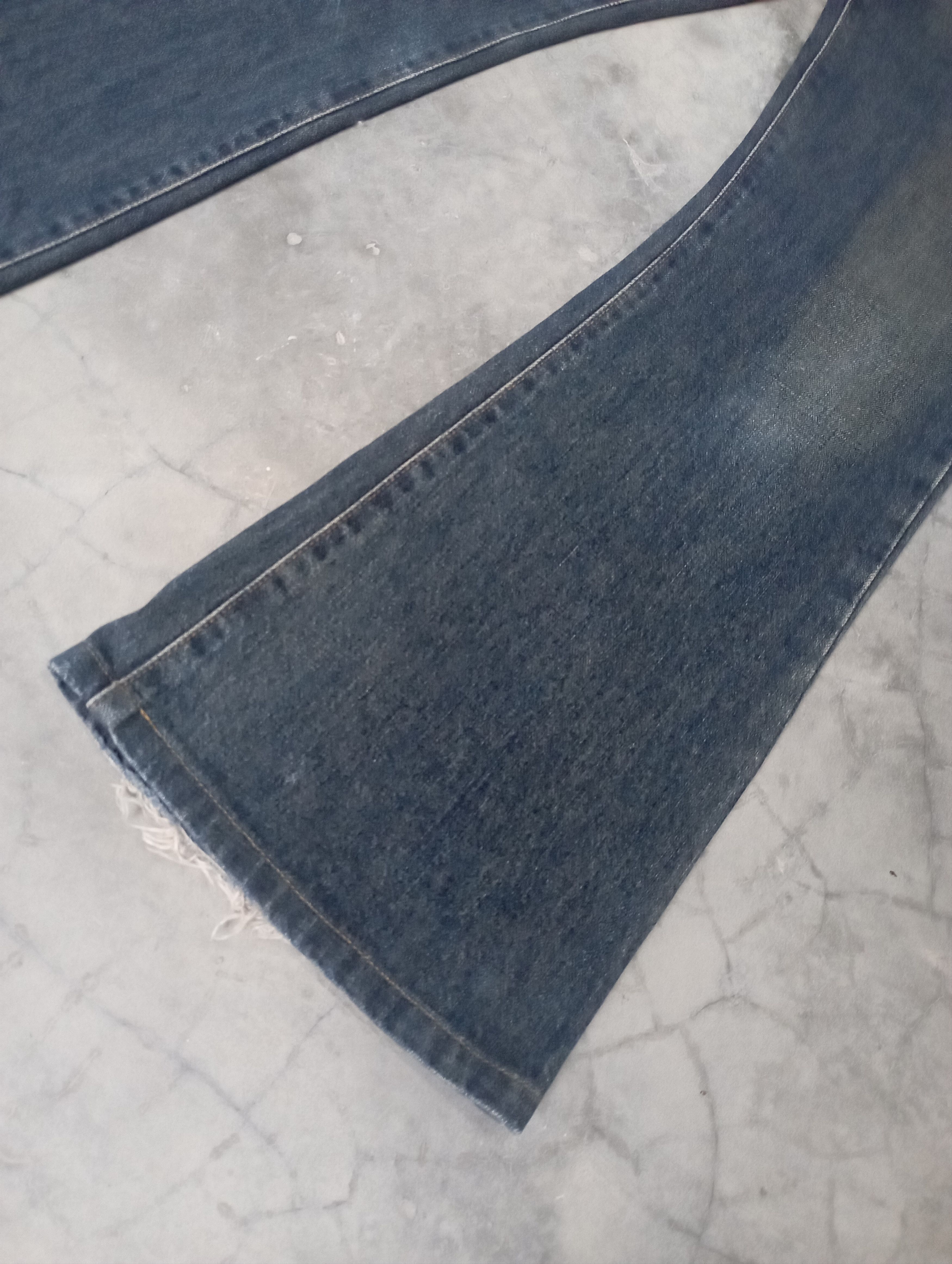 Tornado Mart Super Flare Jeans Made In Japan Mud Rusty Vintage Edwin 400 Size US 34 / EU 50 - 6 Thumbnail