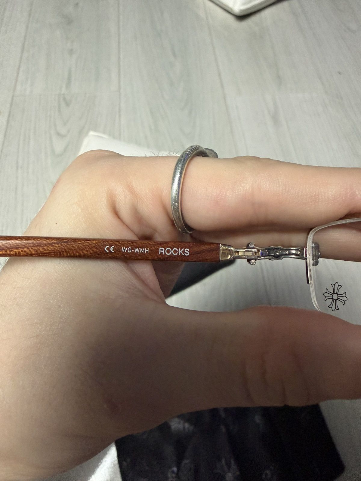 Chrome Hearts Chrome Hearts Wood “Rocks” Glasses Size ONE SIZE - 14 Thumbnail