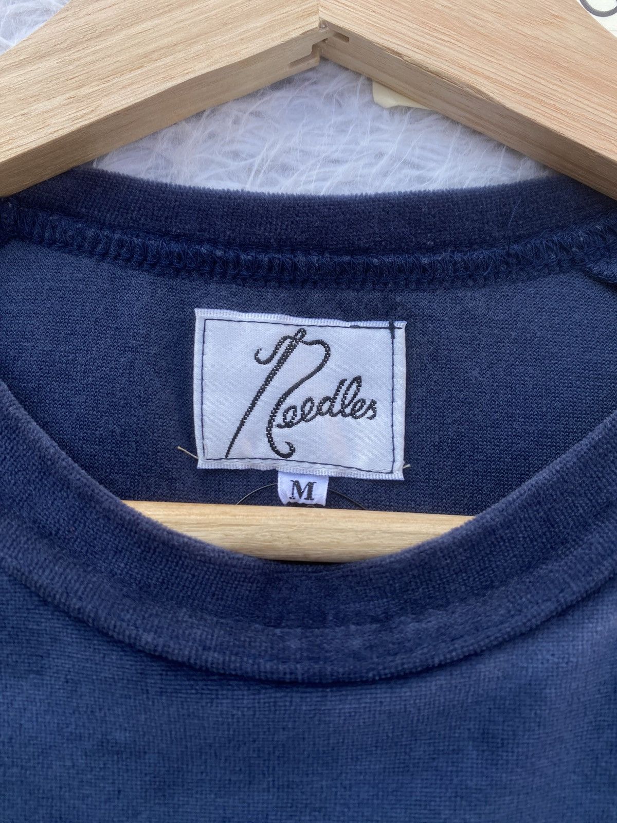 Needles Rare Vintage Needles Velvet Pocket Tshirt Size US M / EU 48-50 / 2 - 9 Thumbnail