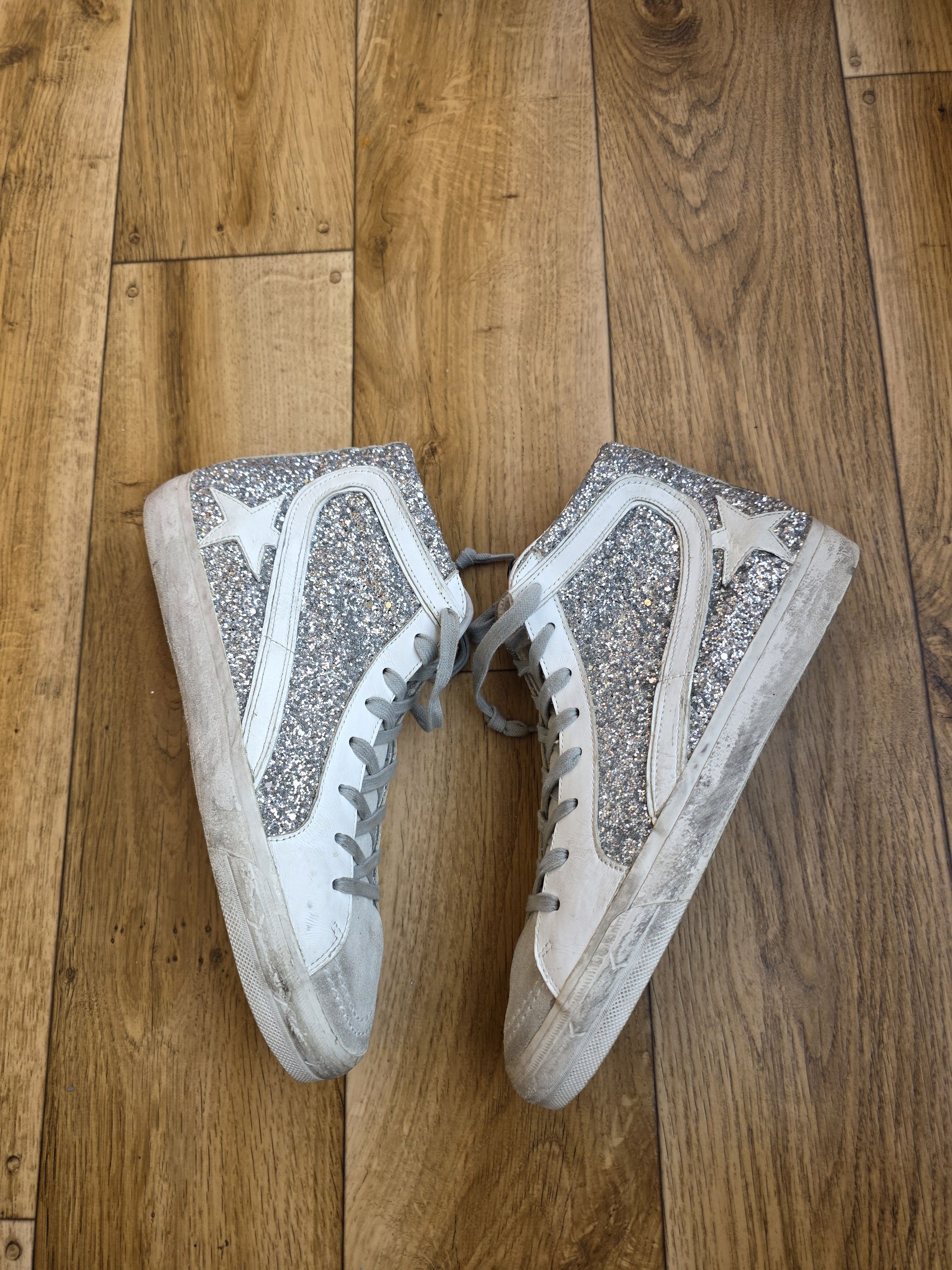 Golden Goose Golden Goose Slide Glitter Size US 8 / EU 41 - 3 Thumbnail