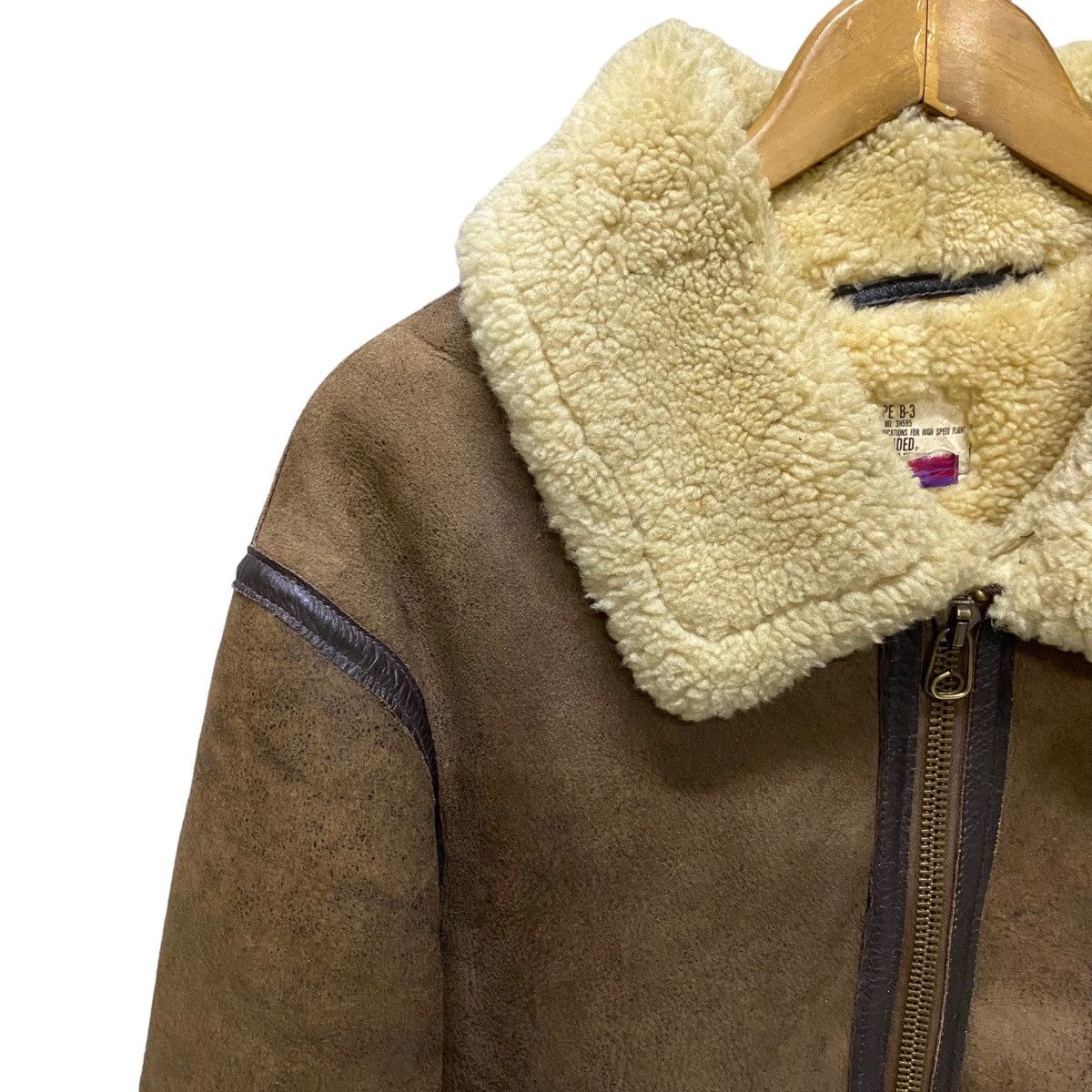 Japanese Brand B3 Orchard Motorcycles Sheepskin Made in USA Size US M / EU 48-50 / 2 - 8 Thumbnail