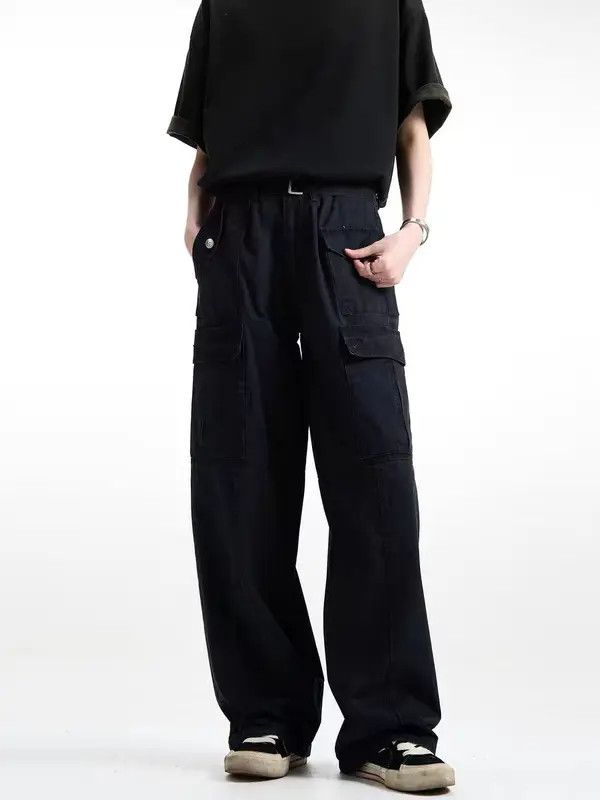 VIBE Black High Street Vintage Loose Fit Jeans Size US 32 / EU 48 - 8 Thumbnail