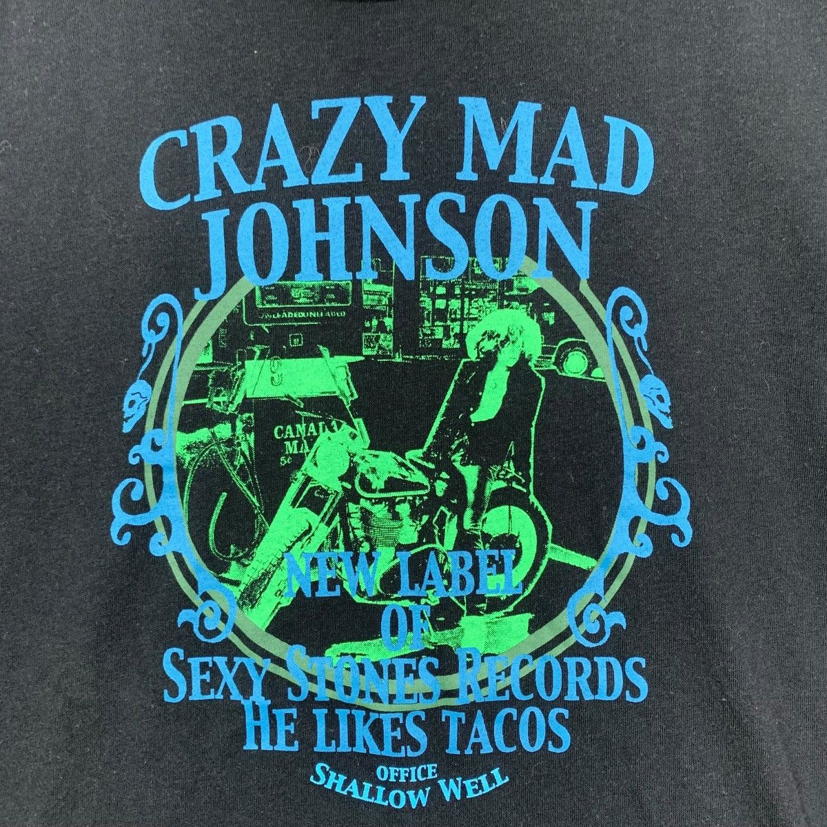 Japanese Brand SEXY STONES RECORDS Crazy Mad Johnson Japan Band Tshirt Size US S / EU 44-46 / 1 - 3 Thumbnail