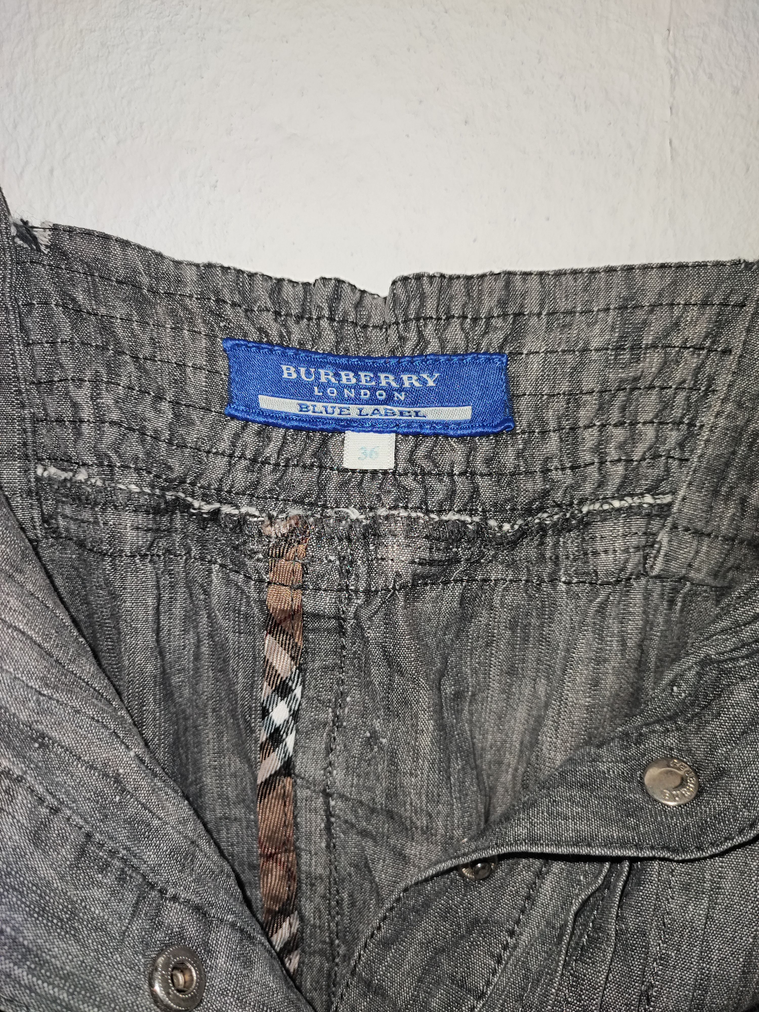 Burberry × Vintage Burberry Overall Jumpsuit Rompers Size 28" / US 6 / IT 42 - 19 Thumbnail