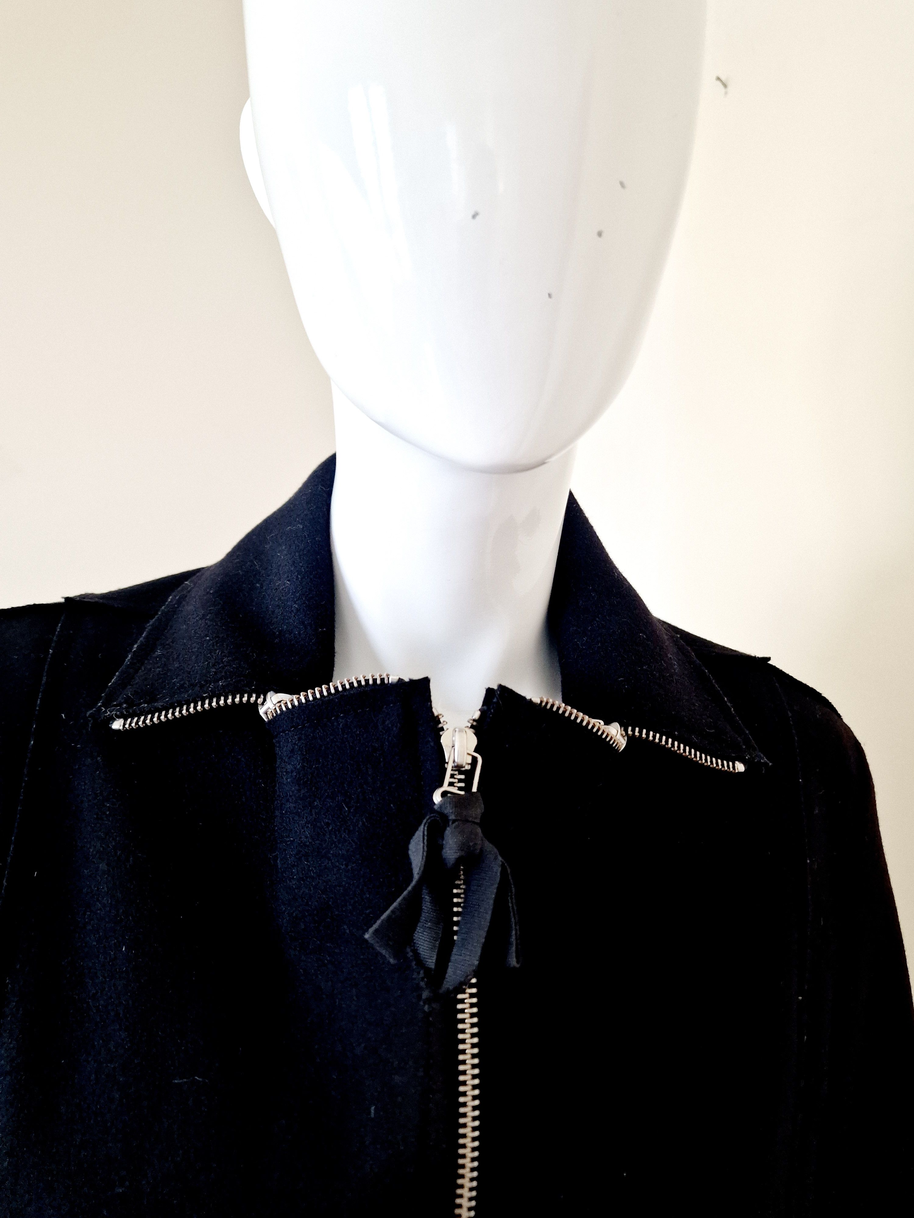Maison Margiela Martin Maison Margiela F/W 2006 Zipper Zip Wool Jacket Size M / US 6-8 / IT 42-44 - 10 Thumbnail