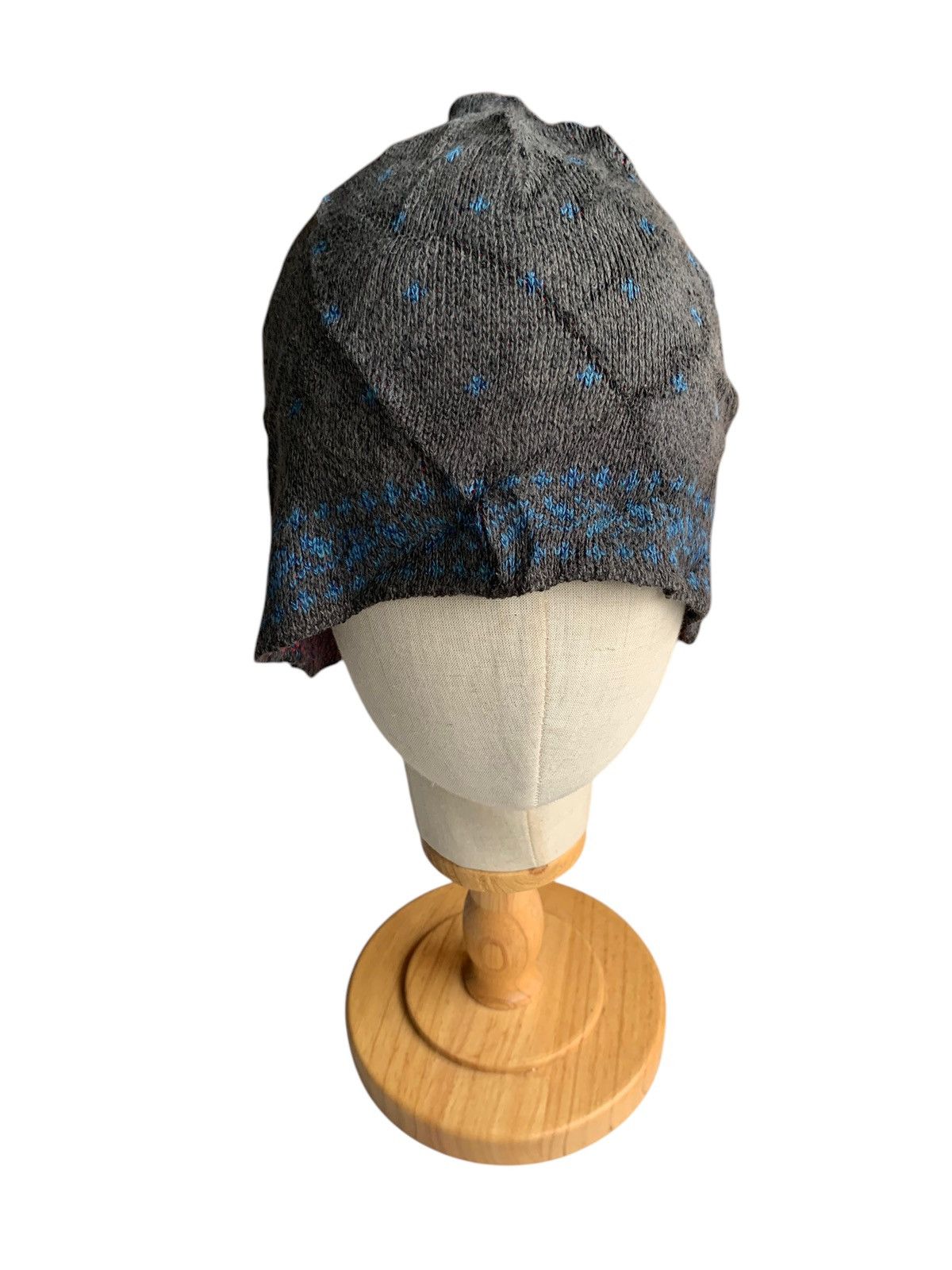14th Addiction × Japanese Brand Knitted Punk Made in Japan Winter sessions Rare Beanie Hats Size ONE SIZE - 4 Thumbnail