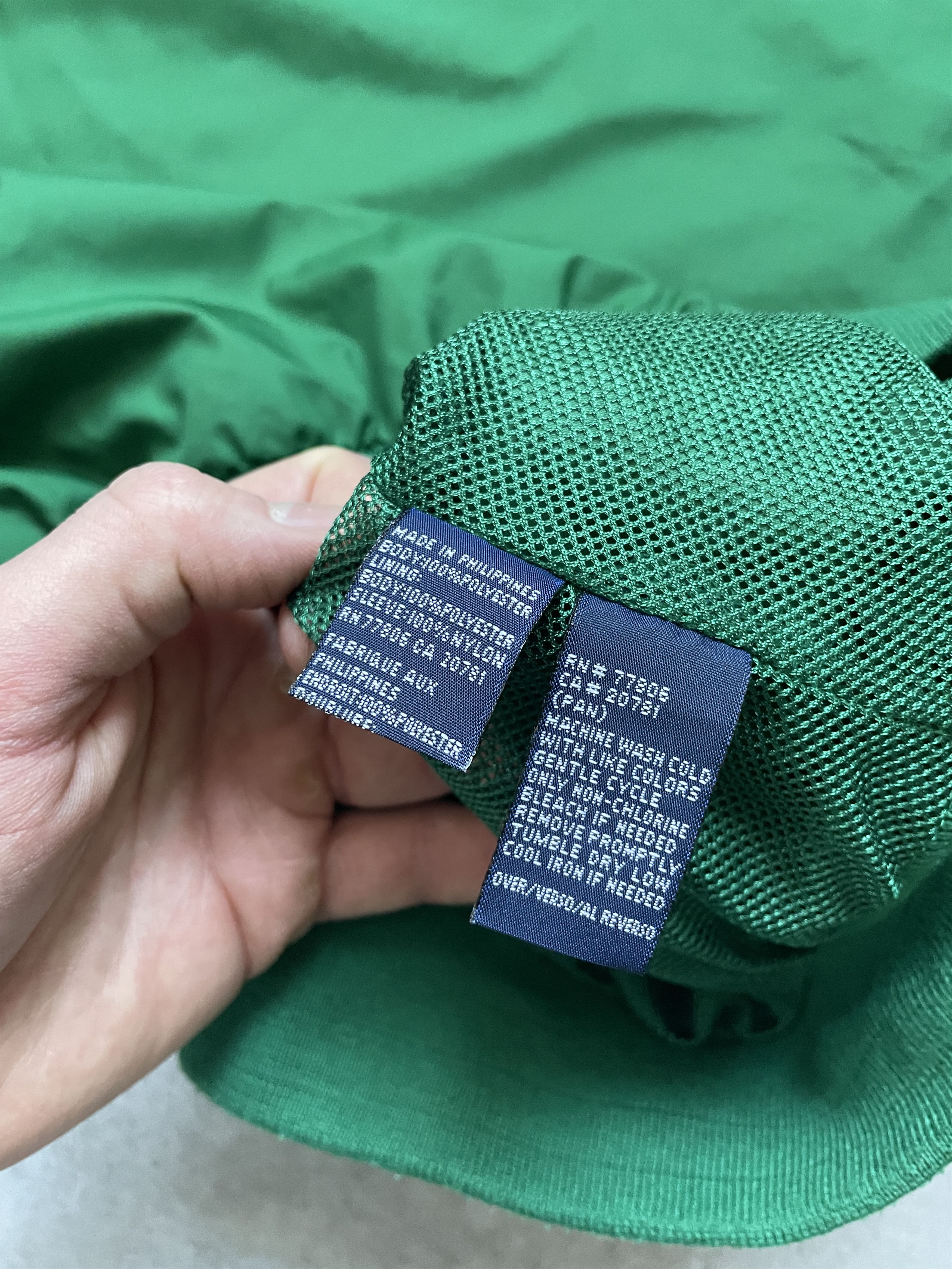 Tommy Hilfiger Y2K TOMMY HILFIGER GREEN BOXY WINDBREAKER JACKET Size US L / EU 52-54 / 3 - 4 Thumbnail