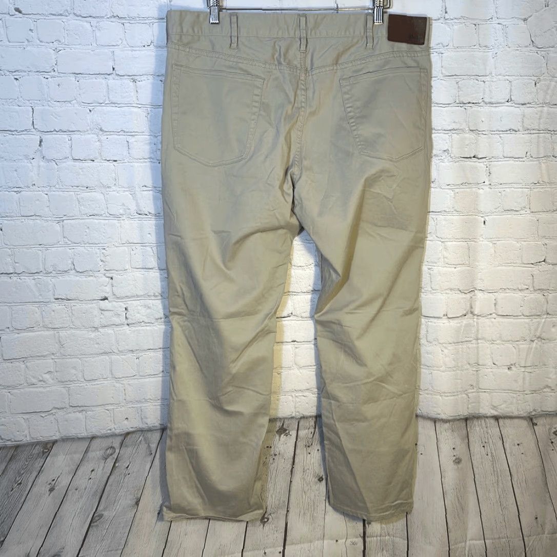 Polo Ralph Lauren Polo Ralph Lauren Pants Mens 38 The Prospect Straight Chino Pants Trousers Tan 29 In Straight Mens 38 Chino Pants Trousers Size US M / EU 48-50 / 2 - 6 Thumbnail