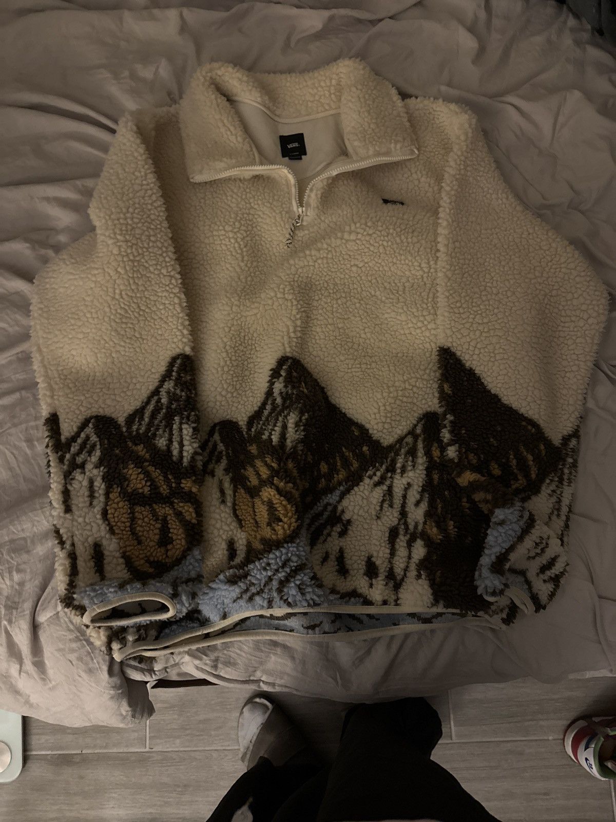 Vans Vans Quarter zip Mountain Fleece Size US XL / EU 56 / 4 - 1 Thumbnail