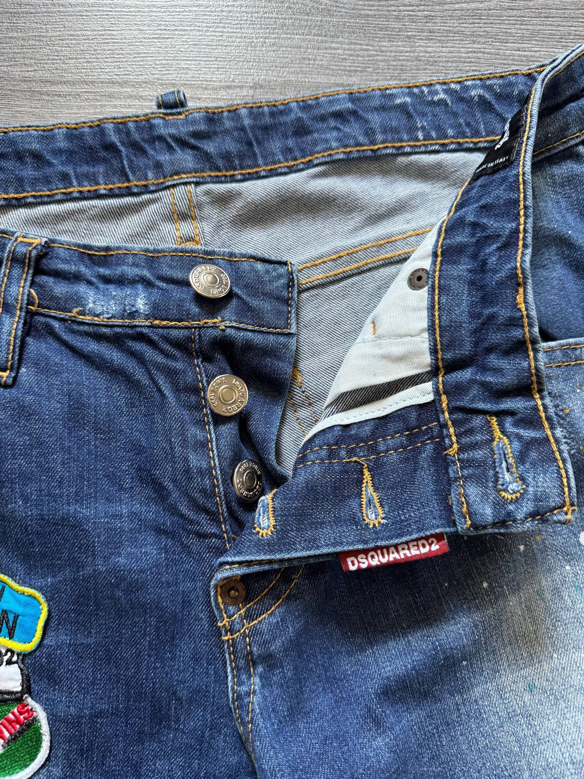 Dsquared2 Dsquared2 Distressed Denim Pants Jeans Streetwear Hype Size US 30 / EU 46 - 6 Thumbnail
