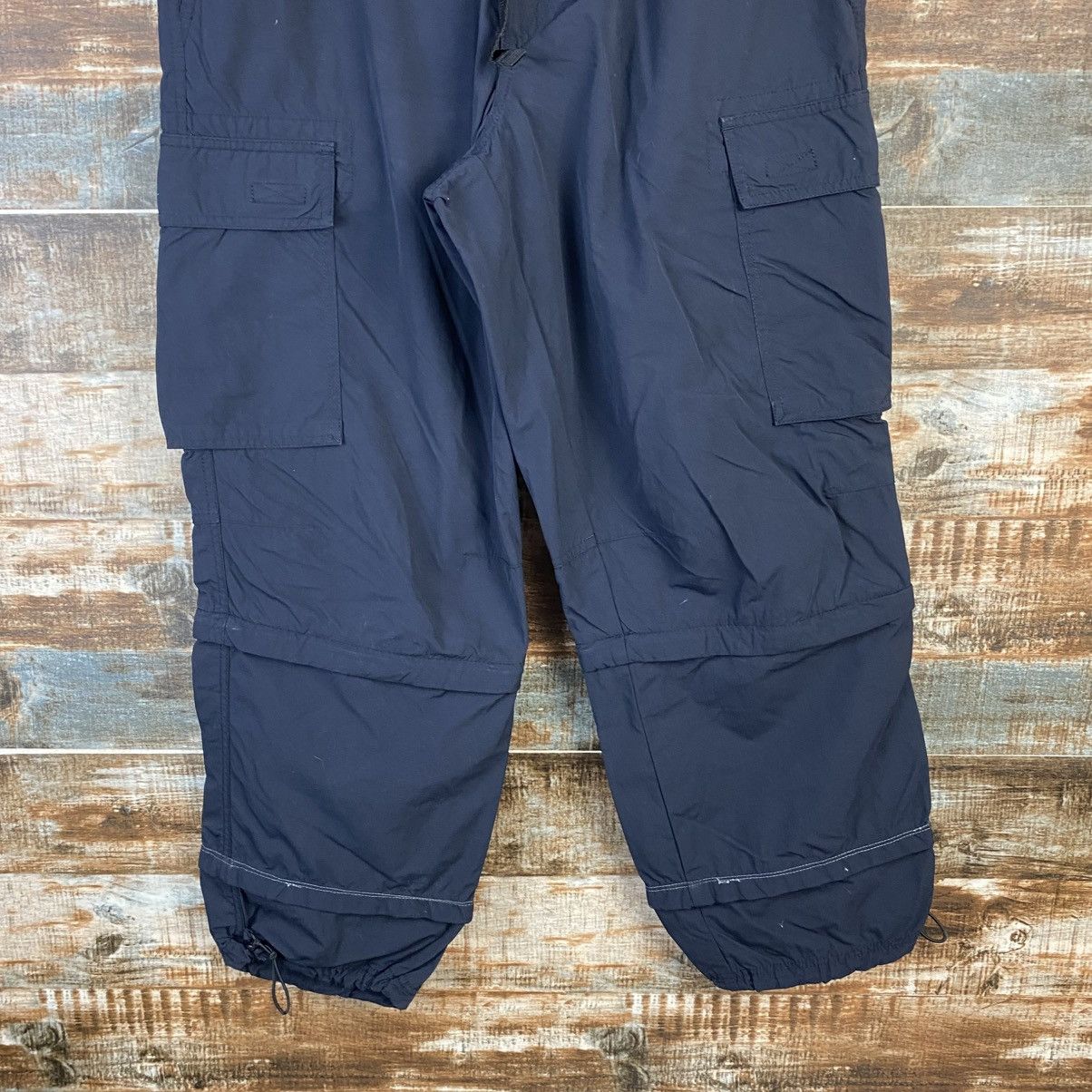 Japanese Brand × Uniqlo DL Uniqlo Dark Blue Cargo Multipocket Pants #C1129 Size US 33 - 6 Thumbnail