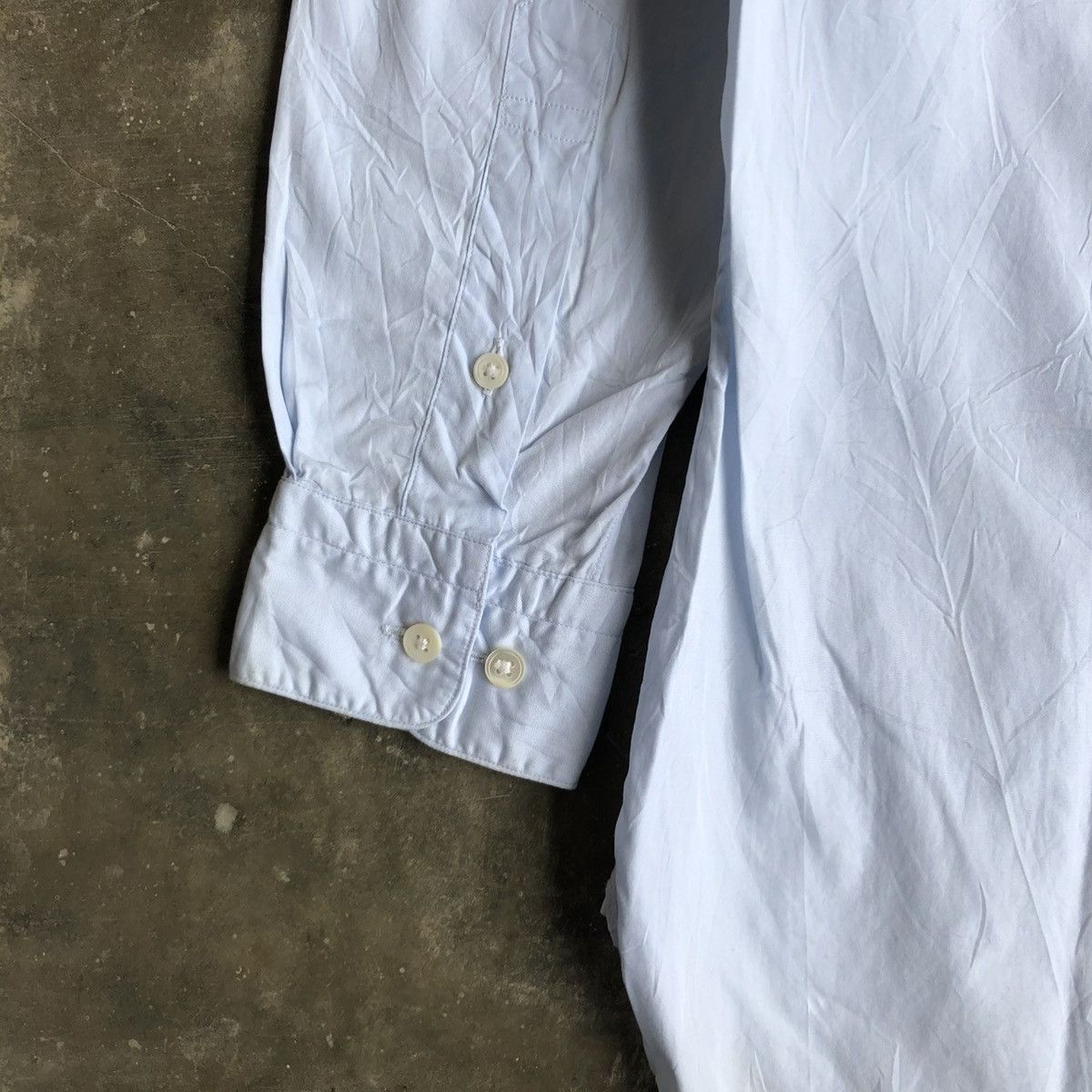 Dior 1990s Christian Dior Monsieur Signature Shirt Blue Luxury Size US XL / EU 56 / 4 - 11 Thumbnail
