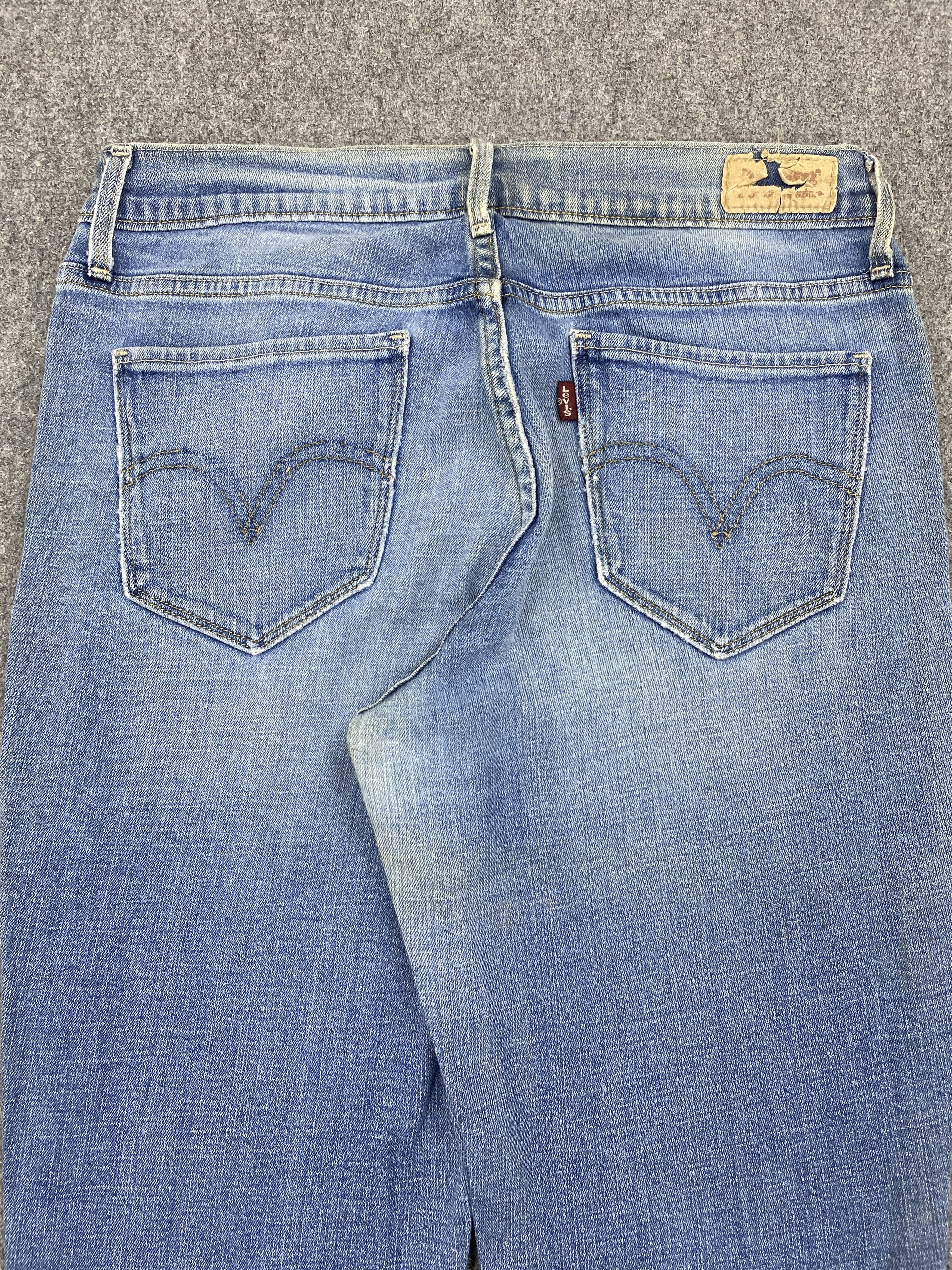 Levi's Vintage Levis 515 Flared Bootcut Faded Blue Jeans S0042 Size 30" / US 8 / IT 44 - 4 Thumbnail