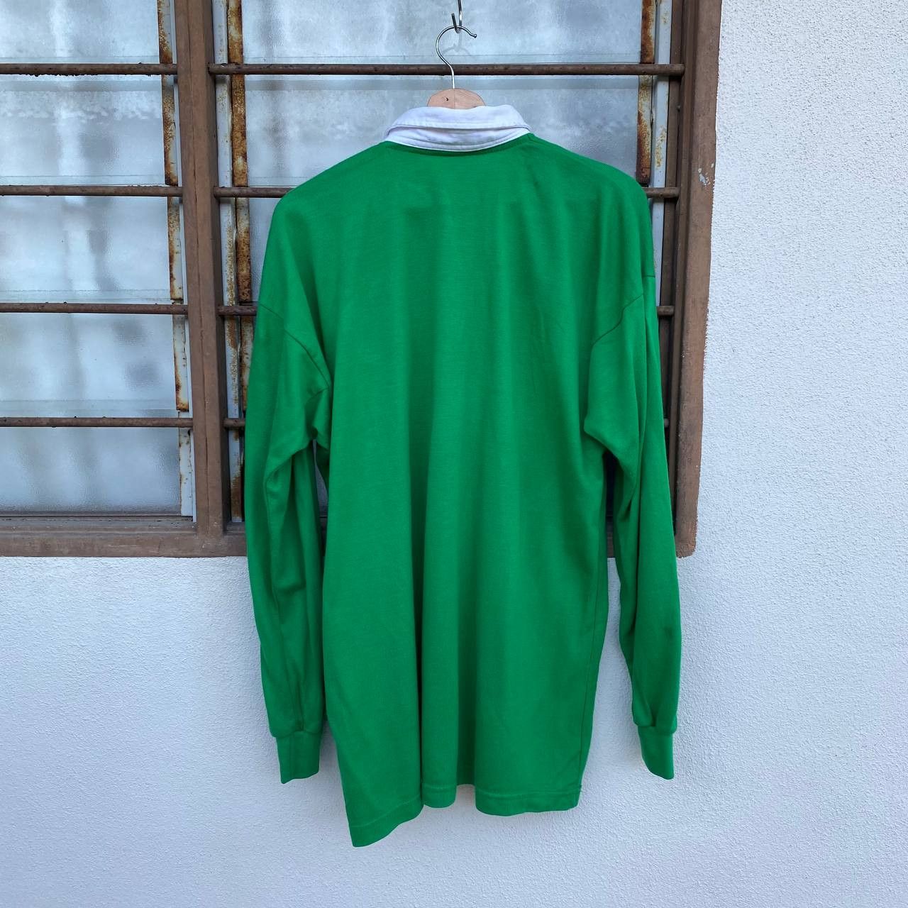 Vintage VINTAGE 80's IRELAND RUGBY SHIRT 100%ACRYLIC Size US XXL / EU 58 / 5 - 10 Thumbnail