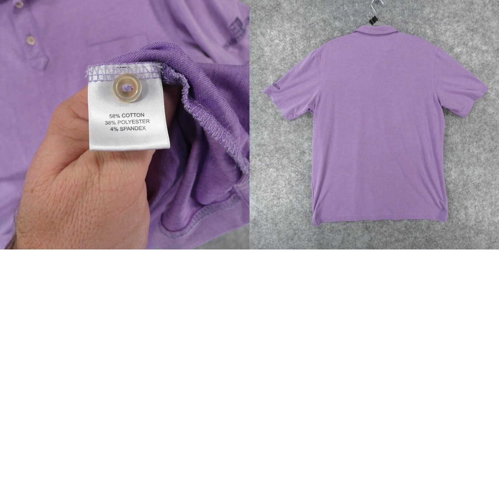 Peter Millar Peter Millar Polo Mens Large Purple Lightweight Stretch Golf Shirt Size US L / EU 52-54 / 3 - 9 Thumbnail