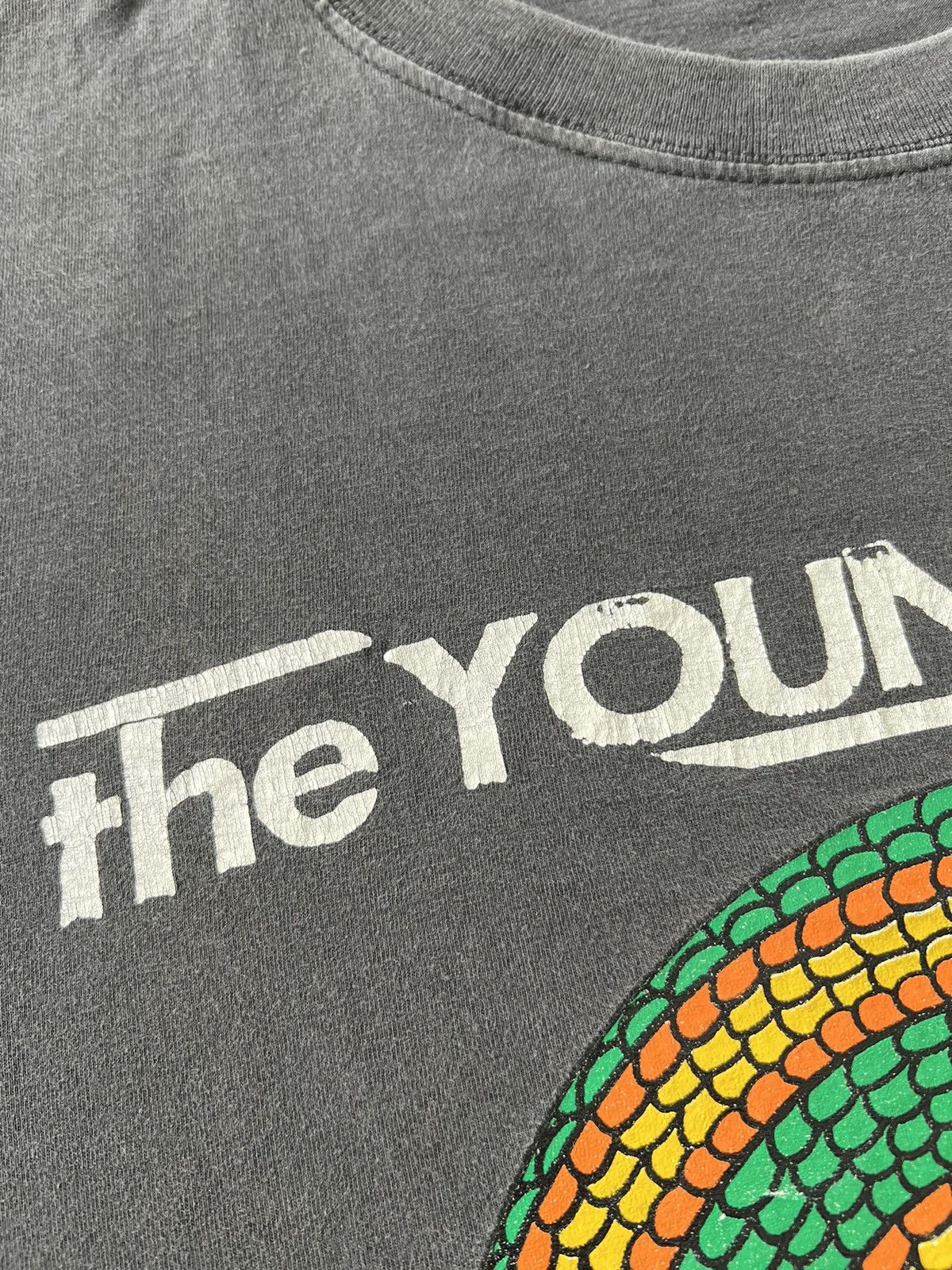 Band Tees Vintage 90s The Young Gods Rock Band Black T-shirt Size US XL / EU 56 / 4 - 6 Thumbnail