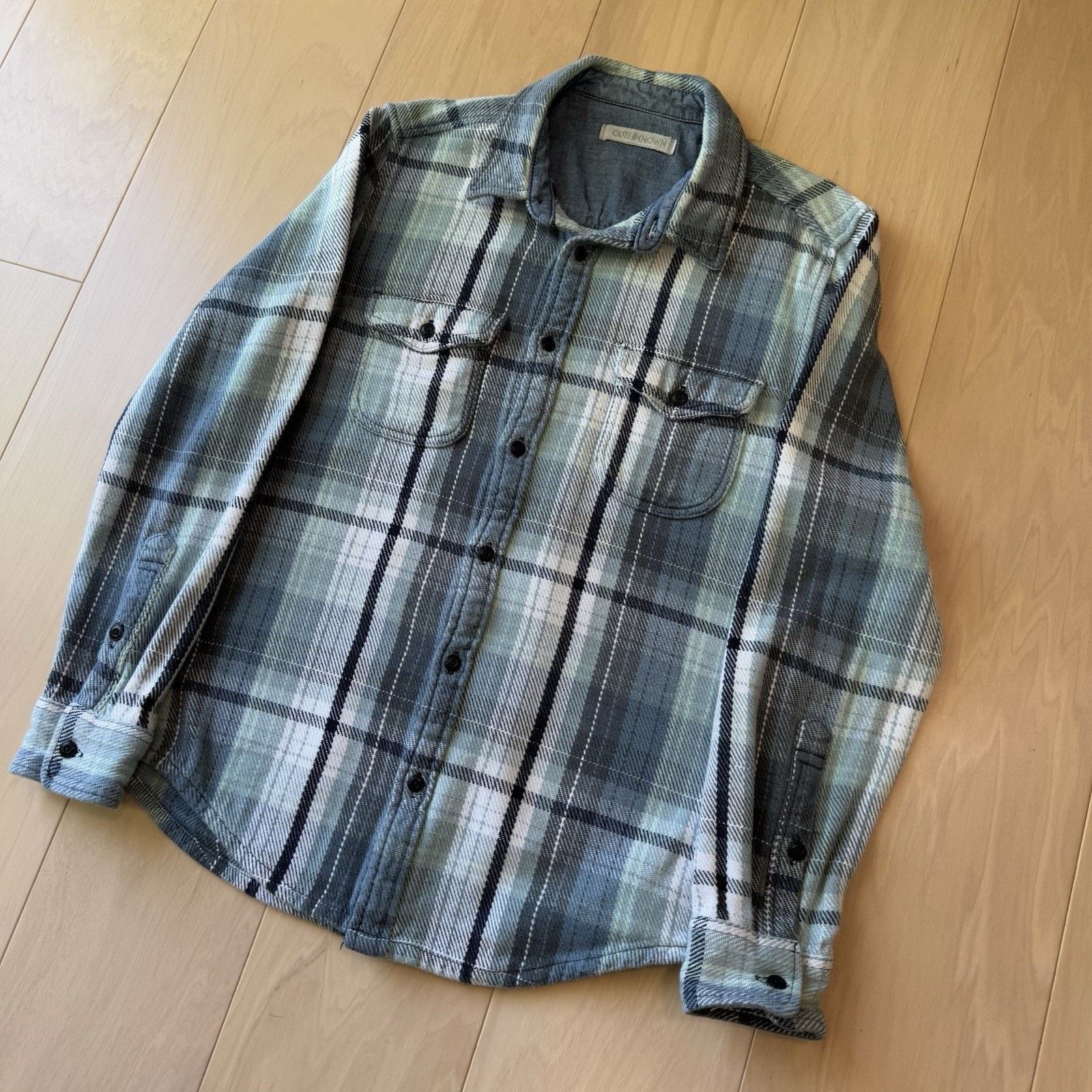 Outerknown Outerknown Blanket Shirt Small Blue Multicolor Heavy Cotton Size US S / EU 44-46 / 1 - 9 Thumbnail