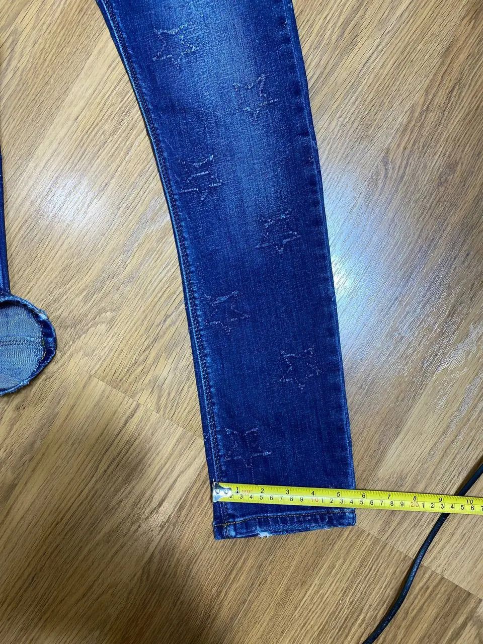 Japanese Brand Dirty Distressed Jeans Patchwork Painted Flared Baggy Size US 32 / EU 48 - 16 Thumbnail
