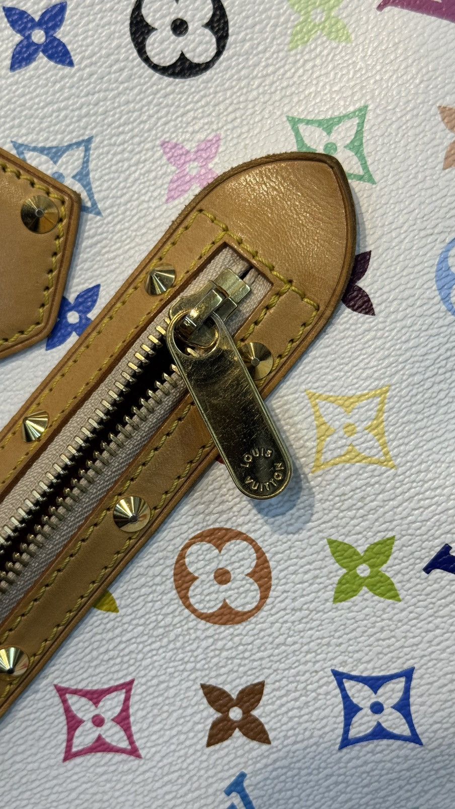 Louis Vuitton LV Takashi Murakami Multicolor Monogram Alma Bag Size ONE SIZE - 7 Thumbnail