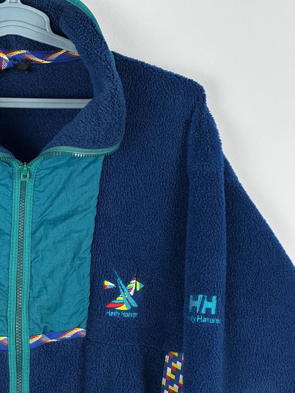 Helly Hansen Helly Hansen Vintage Fleece Full Zip Pullover 90s 80s Mens Size US L / EU 52-54 / 3 - 3 Thumbnail