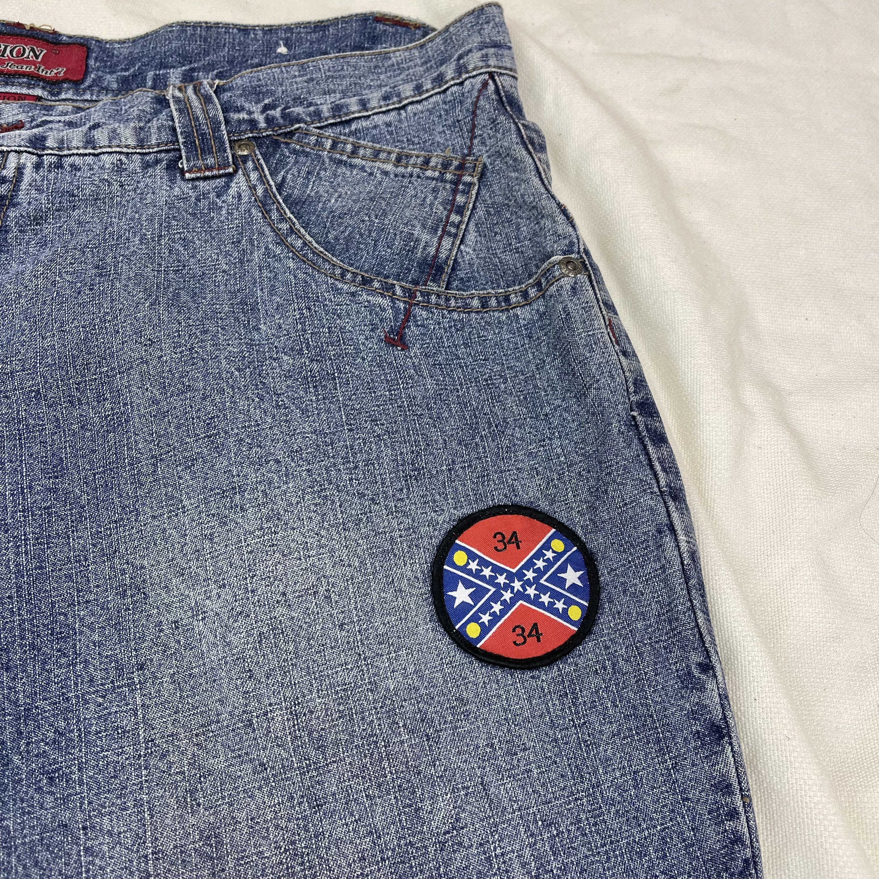 Japanese Brand IGNITION JEAN Denim Patch Logo Design #1290/AS Size US 36 / EU 52 - 5 Thumbnail