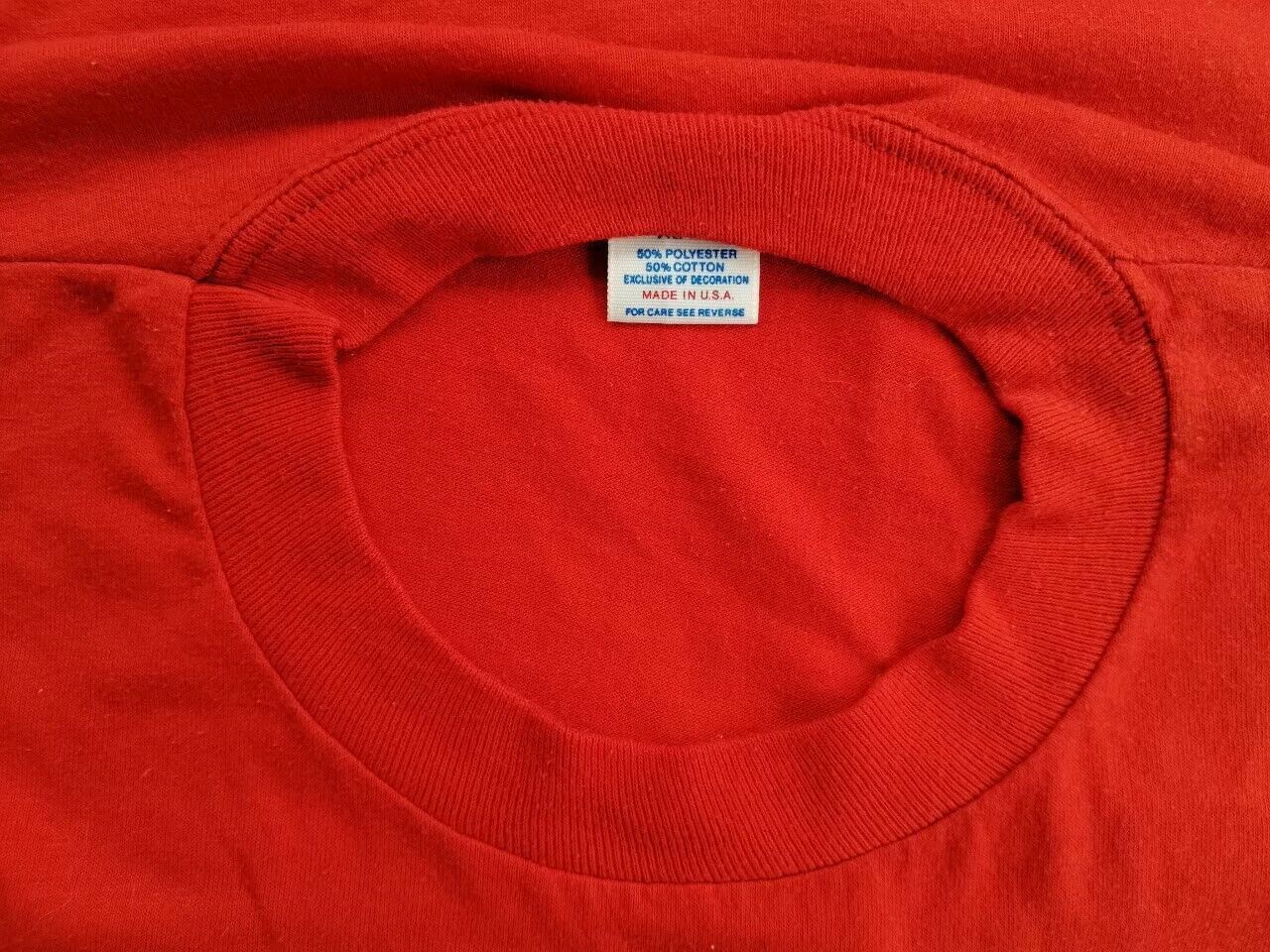 Jerzees 80s vintage mens t shirt sports high school Size US M / EU 48-50 / 2 - 3 Thumbnail