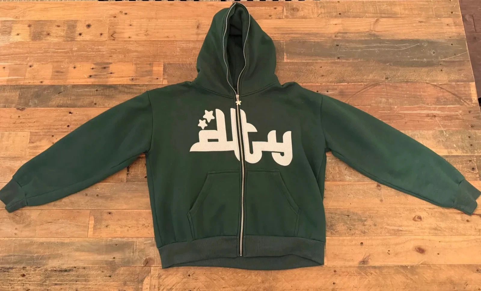 Other Divide the Youth Women's Green Pockets Zip Up Jacket Graphic Size M / US 6-8 / IT 42-44 - 1 Thumbnail