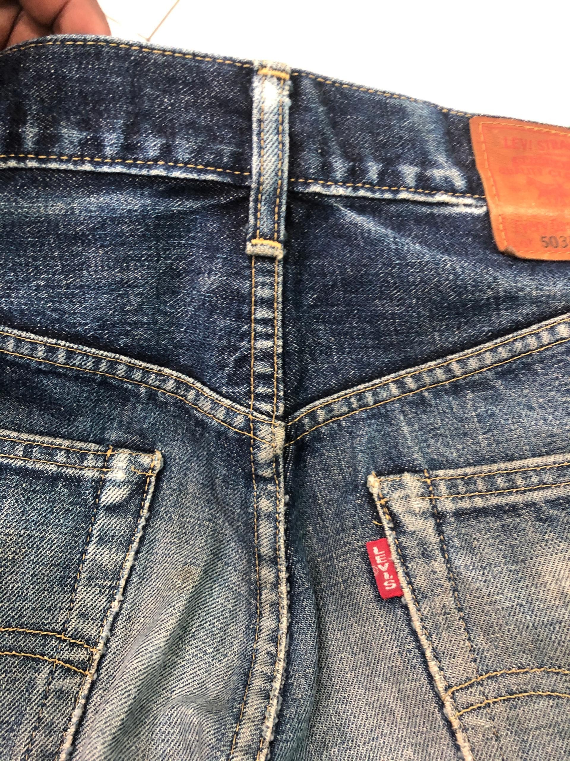 4GSELLER × Levi's Levi's 503 Selvedge denim 5 button distress made in Japan Size US 32 / EU 48 - 13 Thumbnail