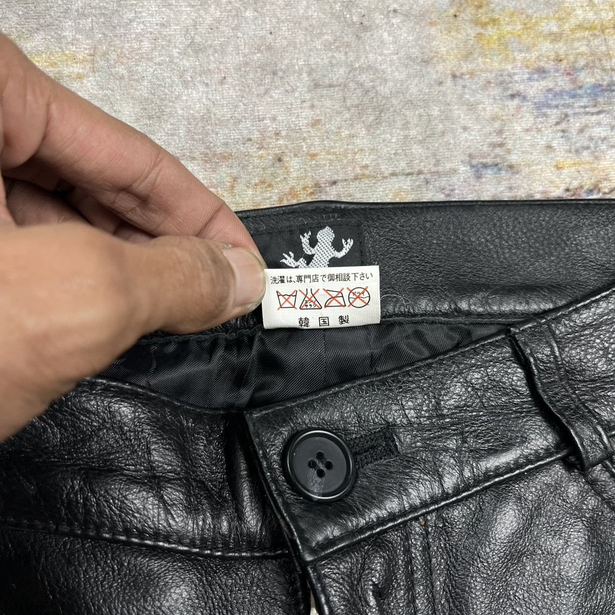 agnes b. Vintage 90s Agnes B leather pants Size US 30 / EU 46 - 8 Thumbnail