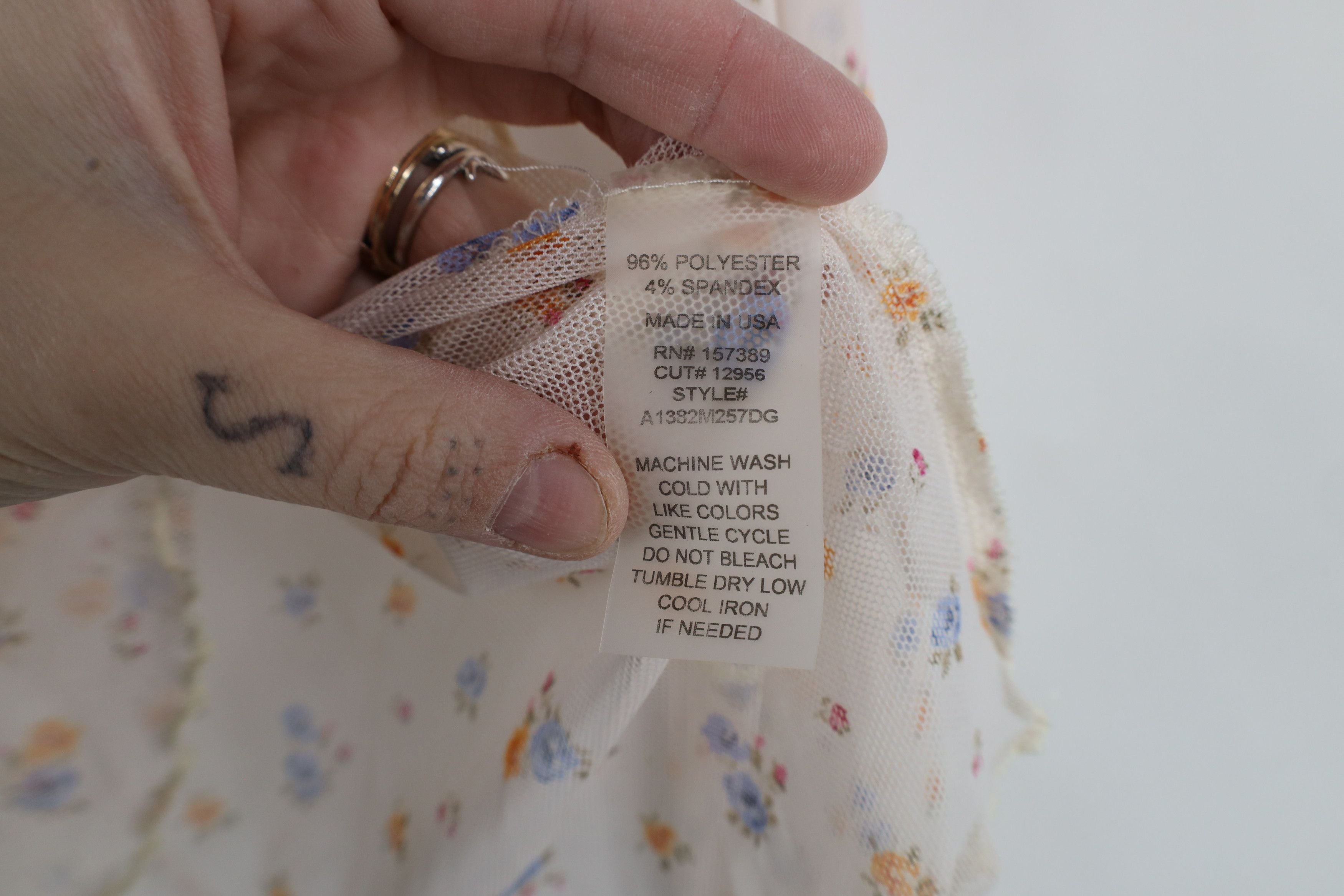 Vintage Vintage 90s Y2K Babydoll Flower Bella Cropped T-Shirt USA Size L / US 10 / IT 46 - 7 Thumbnail