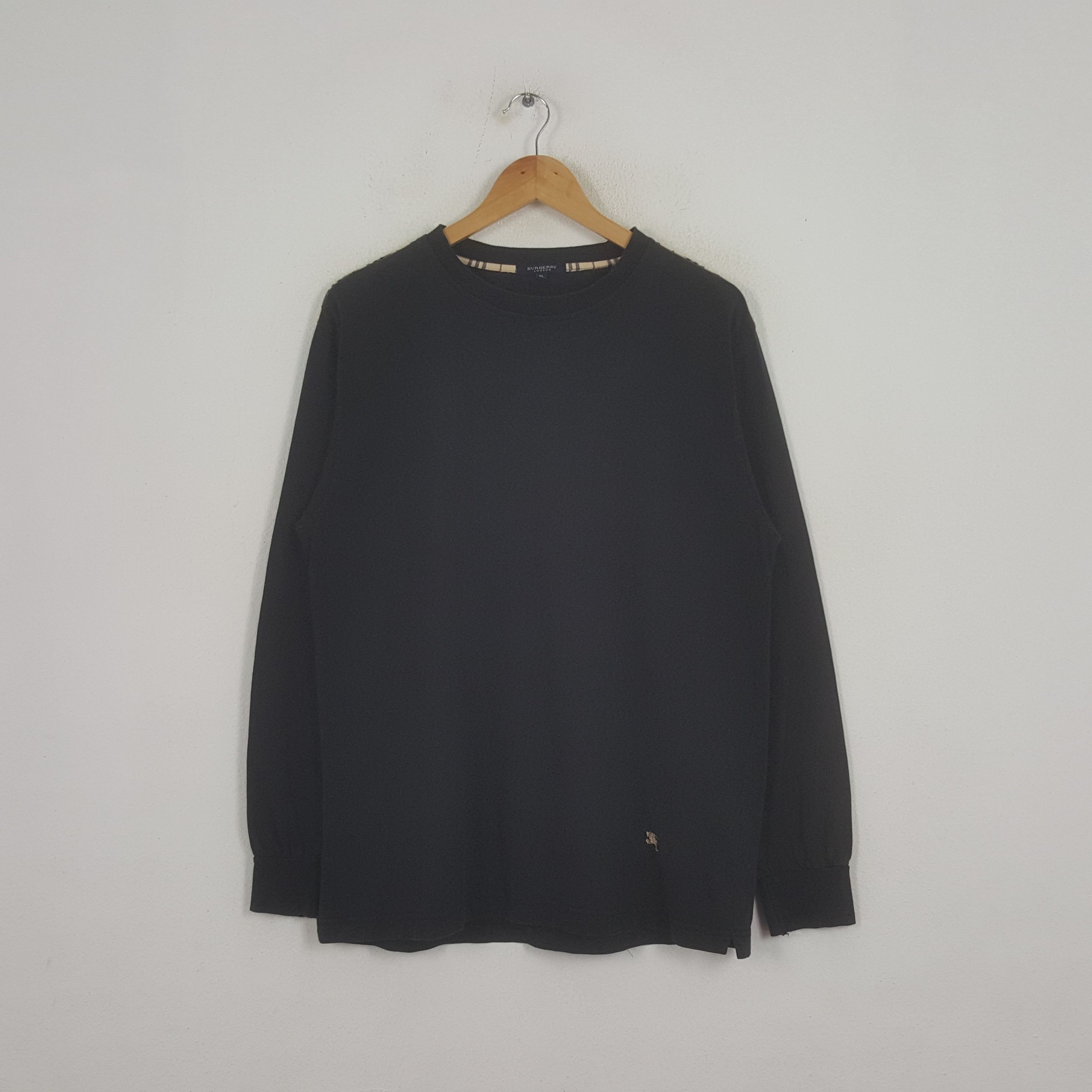 Vintage Burberry London Nova Check Long Sleeve Tshirt